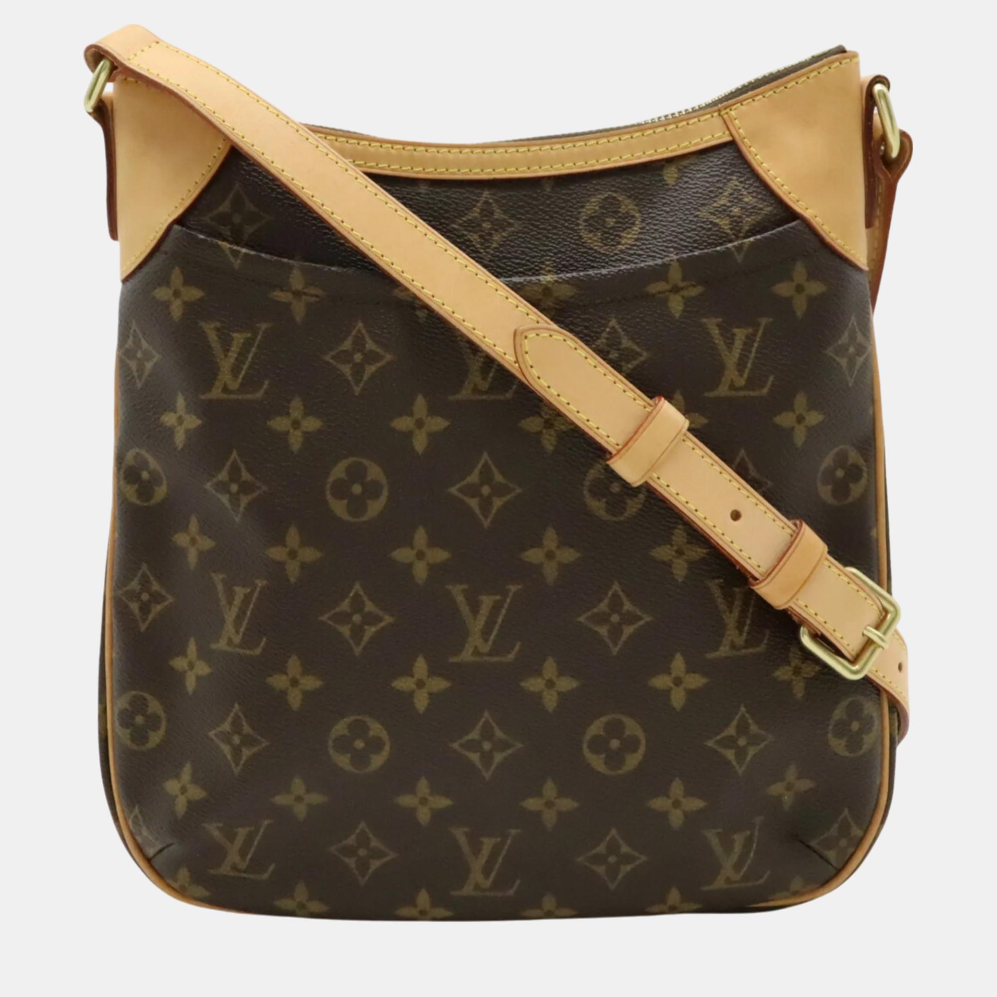 

Louis Vuitton Monogram Odeon PM Shoulder Bag, Brown