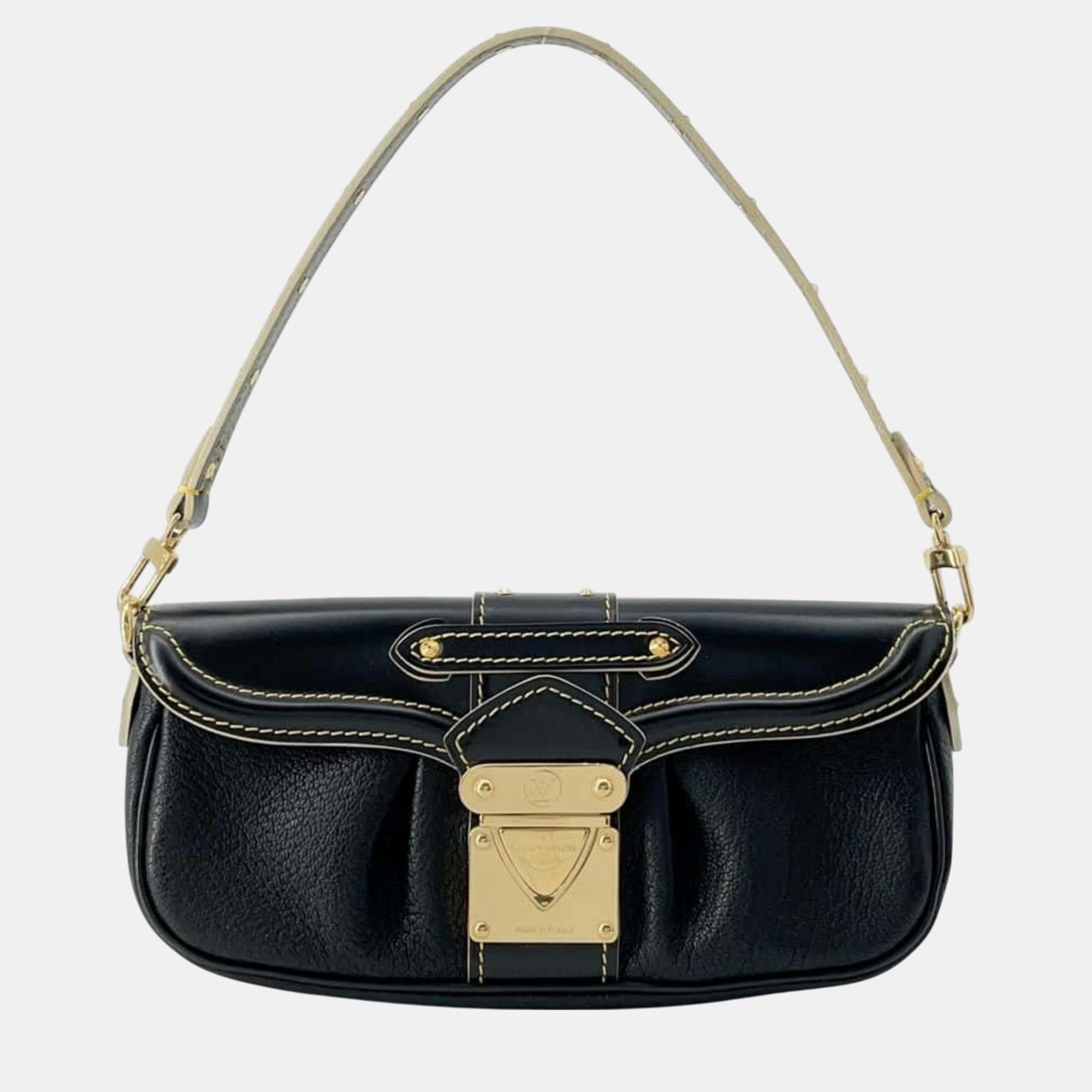 

Louis Vuitton Black Suhali Precio Handbag