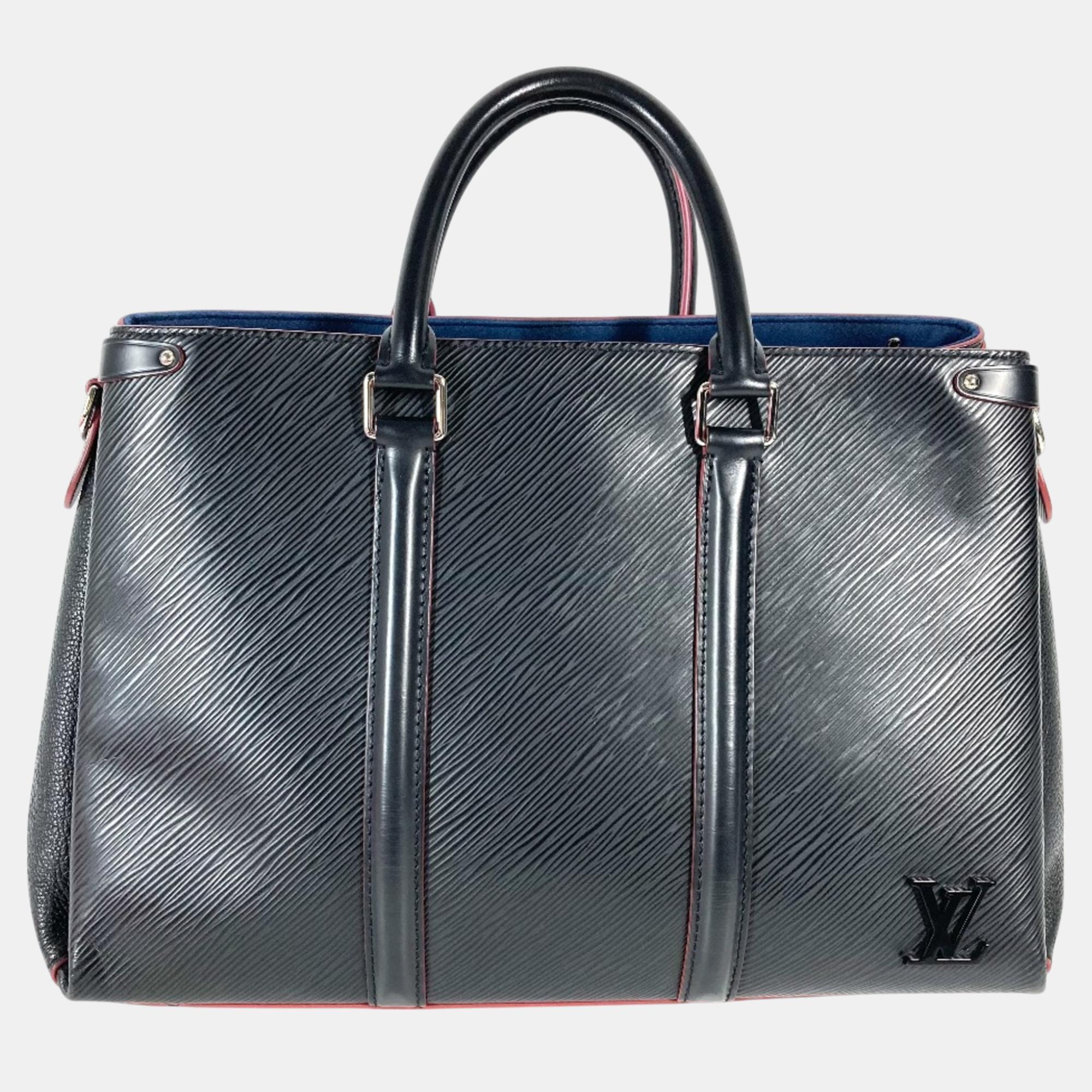 

Louis Vuitton Bicolor Noir Black/Pink Epi Tote Bag