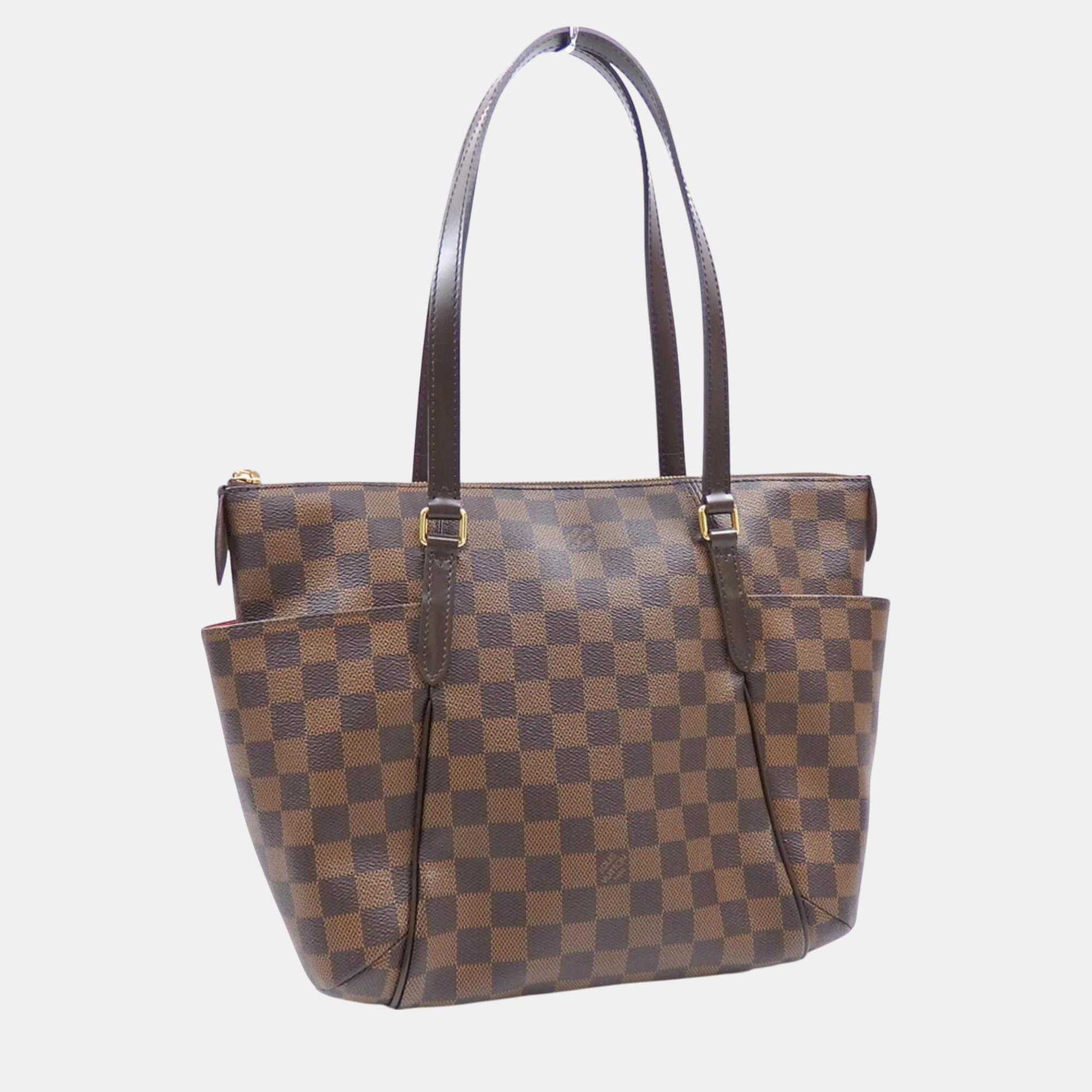 

Louis Vuitton Damier Ebene Totally PM Tote Bag, Brown