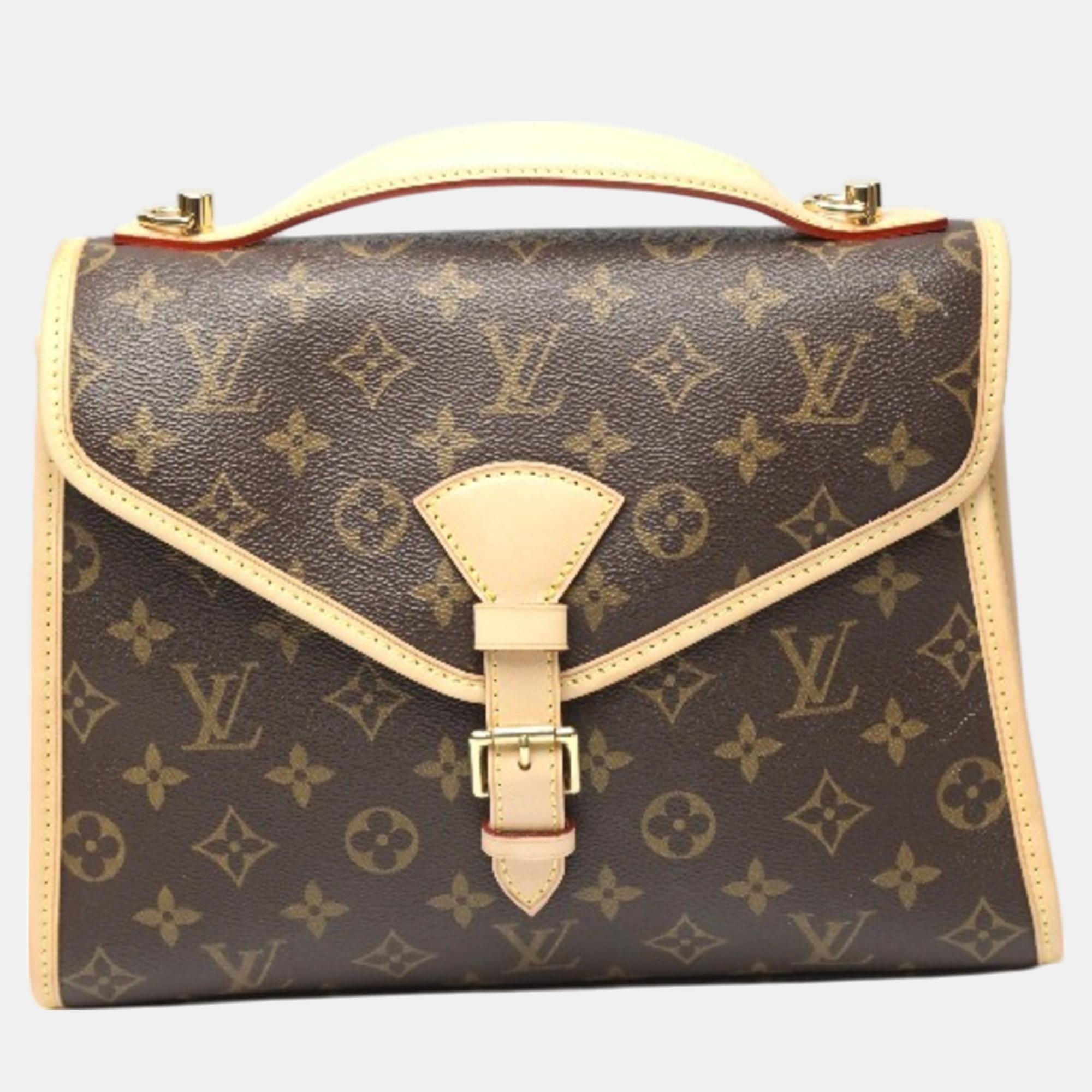 

Louis Vuitton Brown Monogram Bel Air Handbag