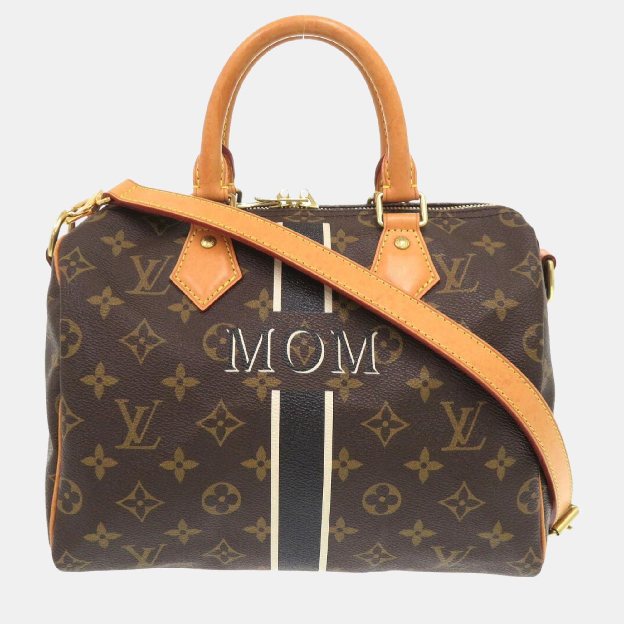 

Louis Vuitton Speedy 25 Monogram Handbag, Brown