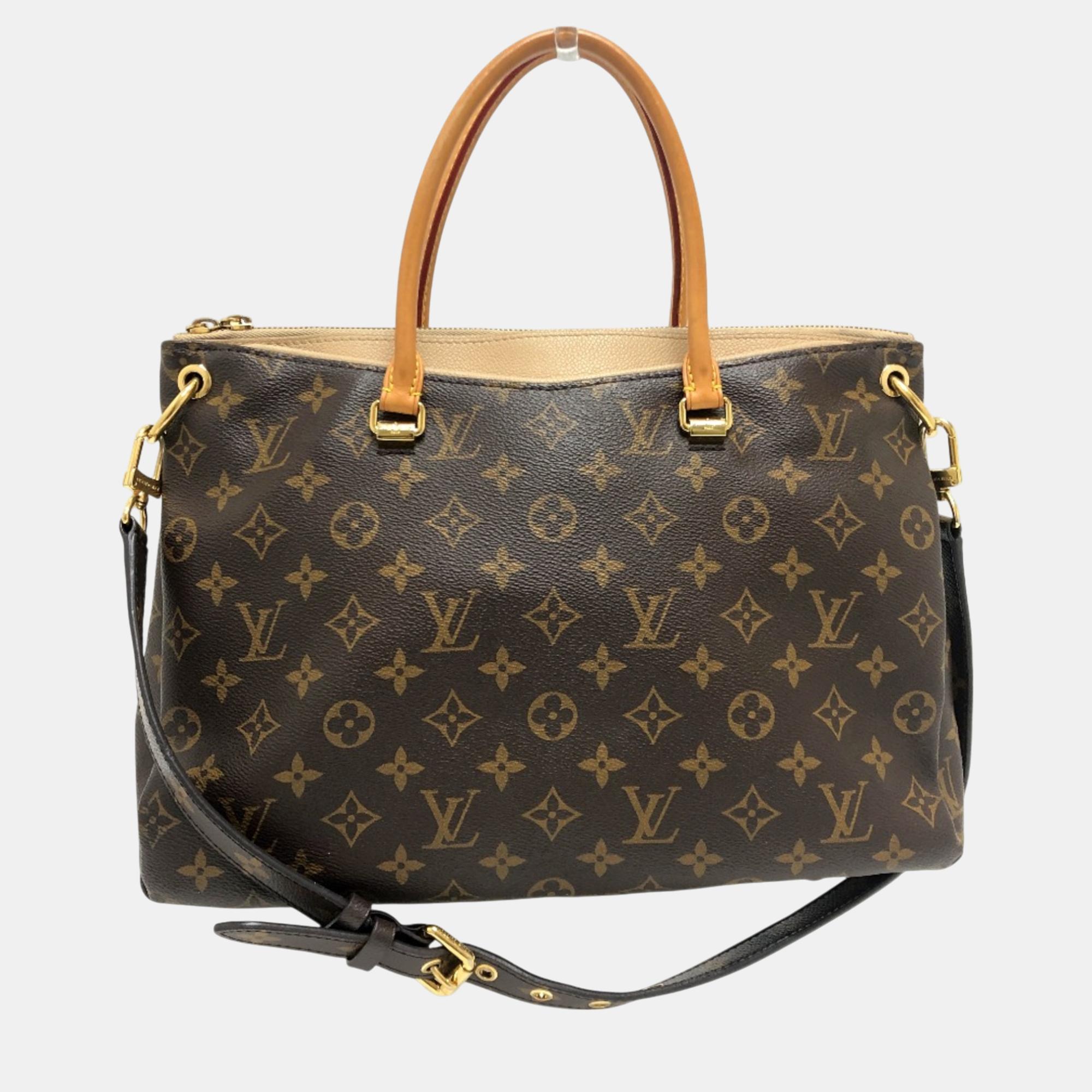 

Louis Vuitton Dune Beige Monogram shoulder bag Crossbody bag Bag Shoulder Bag GoldHardware, Brown