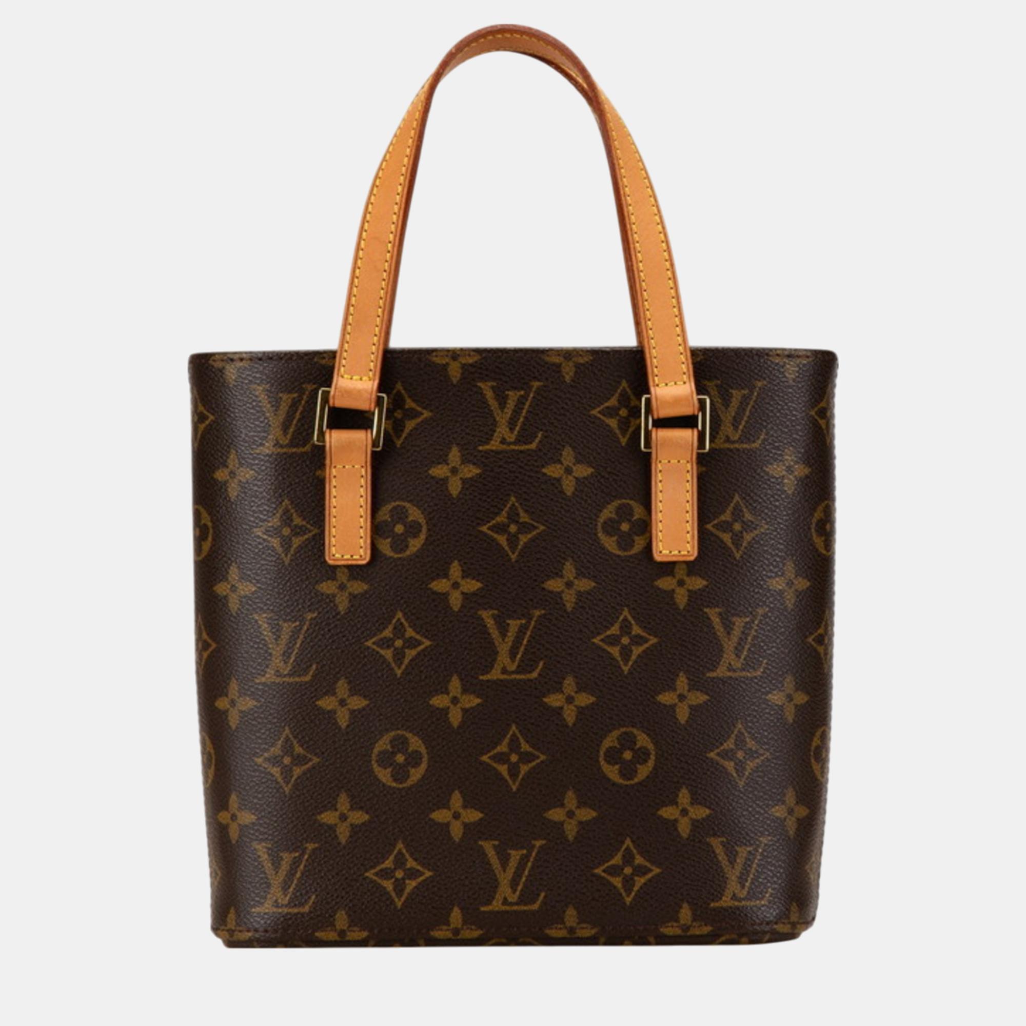 

Louis Vuitton Brown PVC Leather Monogram Vavin PM Handbag