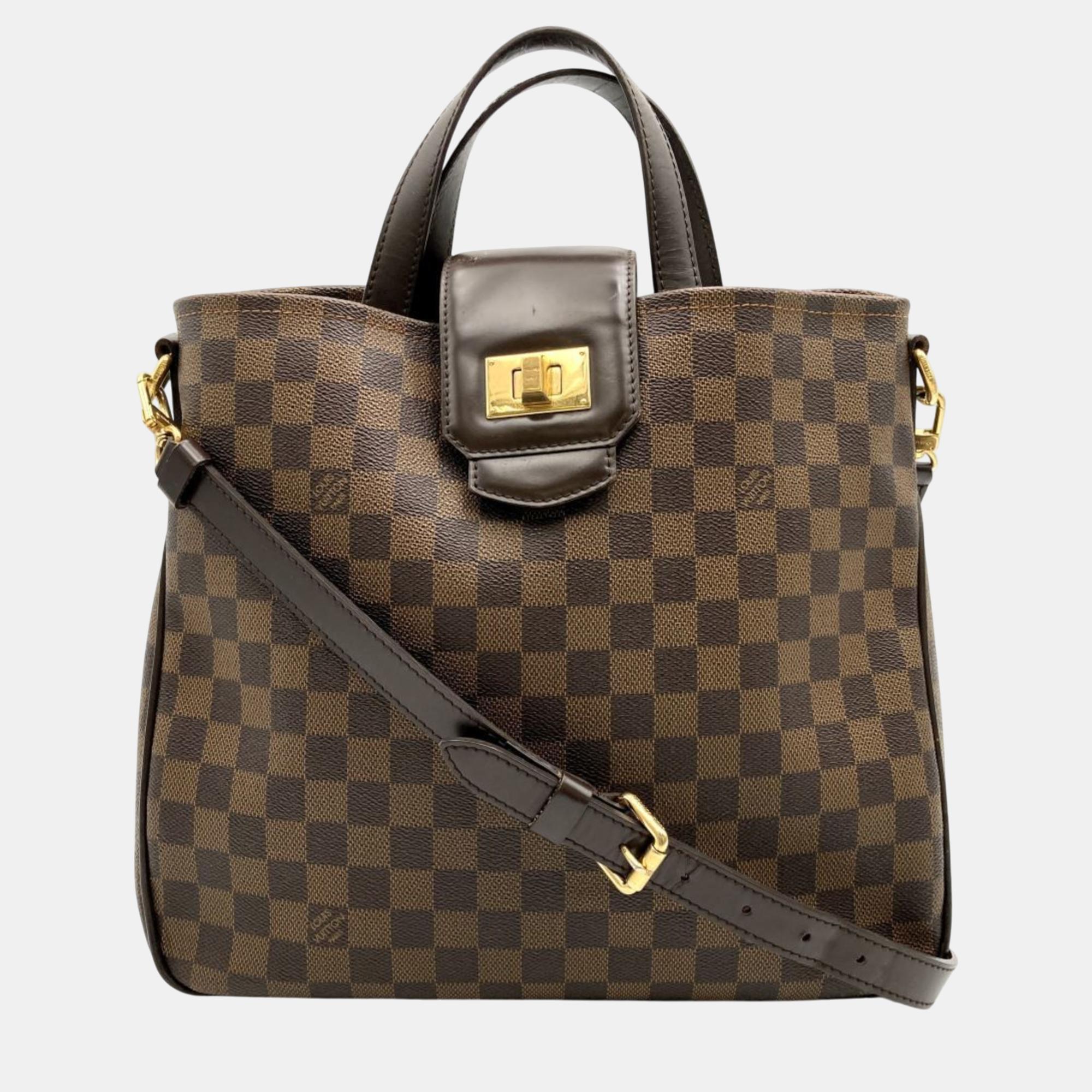 

Louis Vuitton Brown Damier Cabas Roseberry Handbag