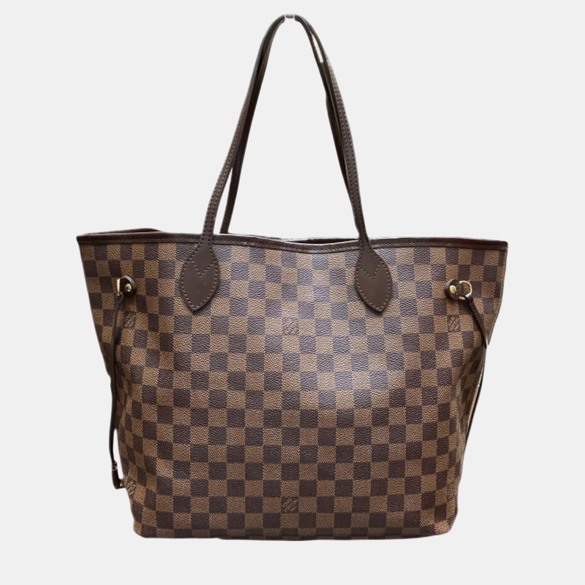 

Louis Vuitton Damier Neverfull PM Tote Bag, Brown