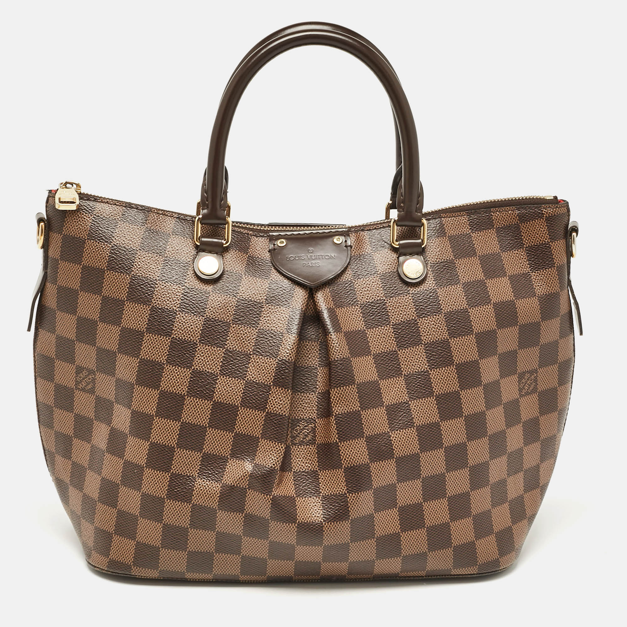 

Louis Vuitton Damier Ebene Canvas Siena MM Bag, Brown