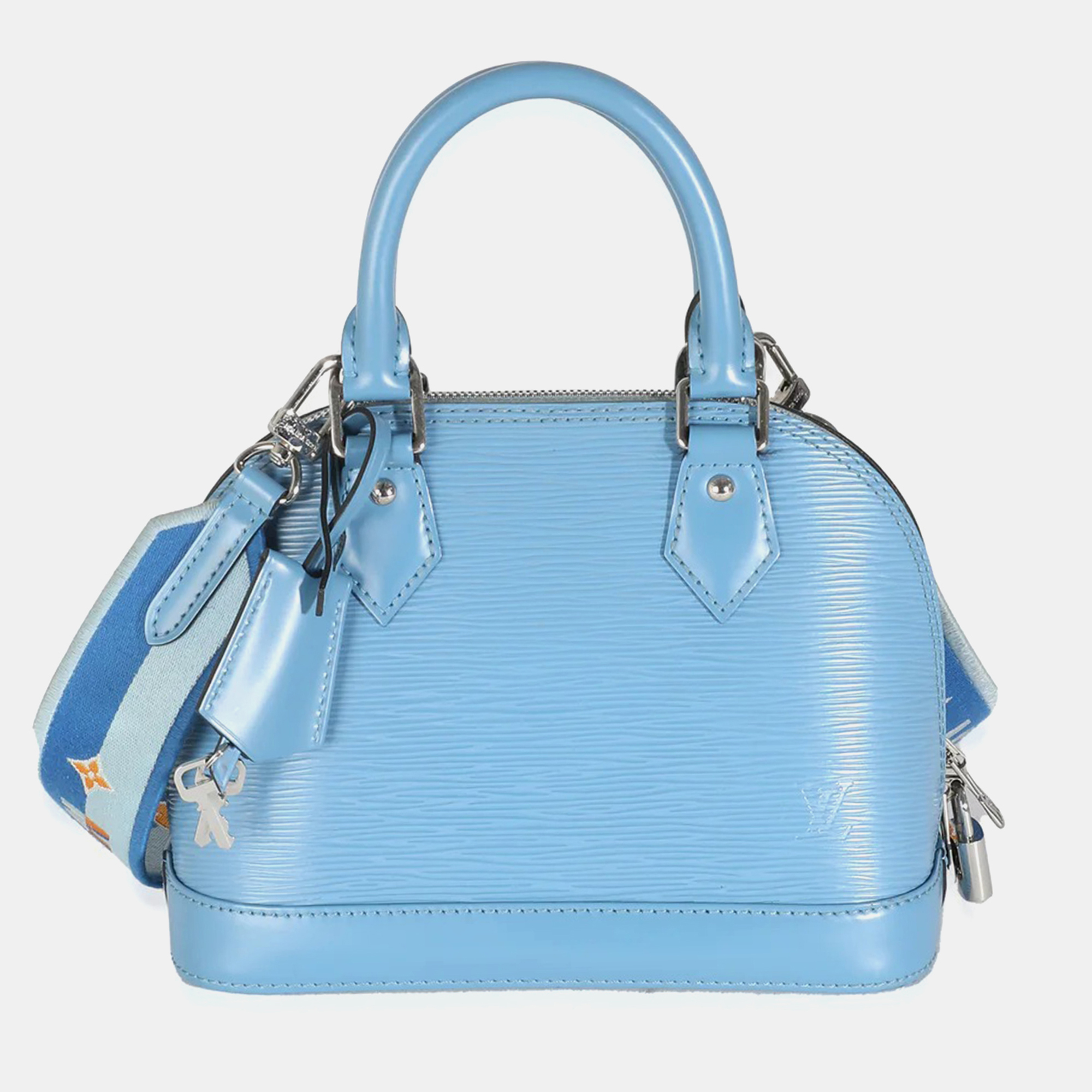 

Louis Vuitton Blue Epi Leather Alma BB Bag