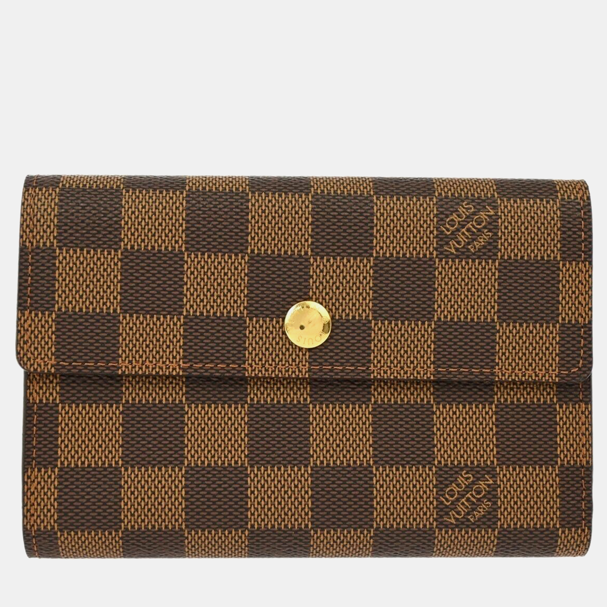 

Louis Vuitton Damier Portefeuille Alexandra Wallet, Brown