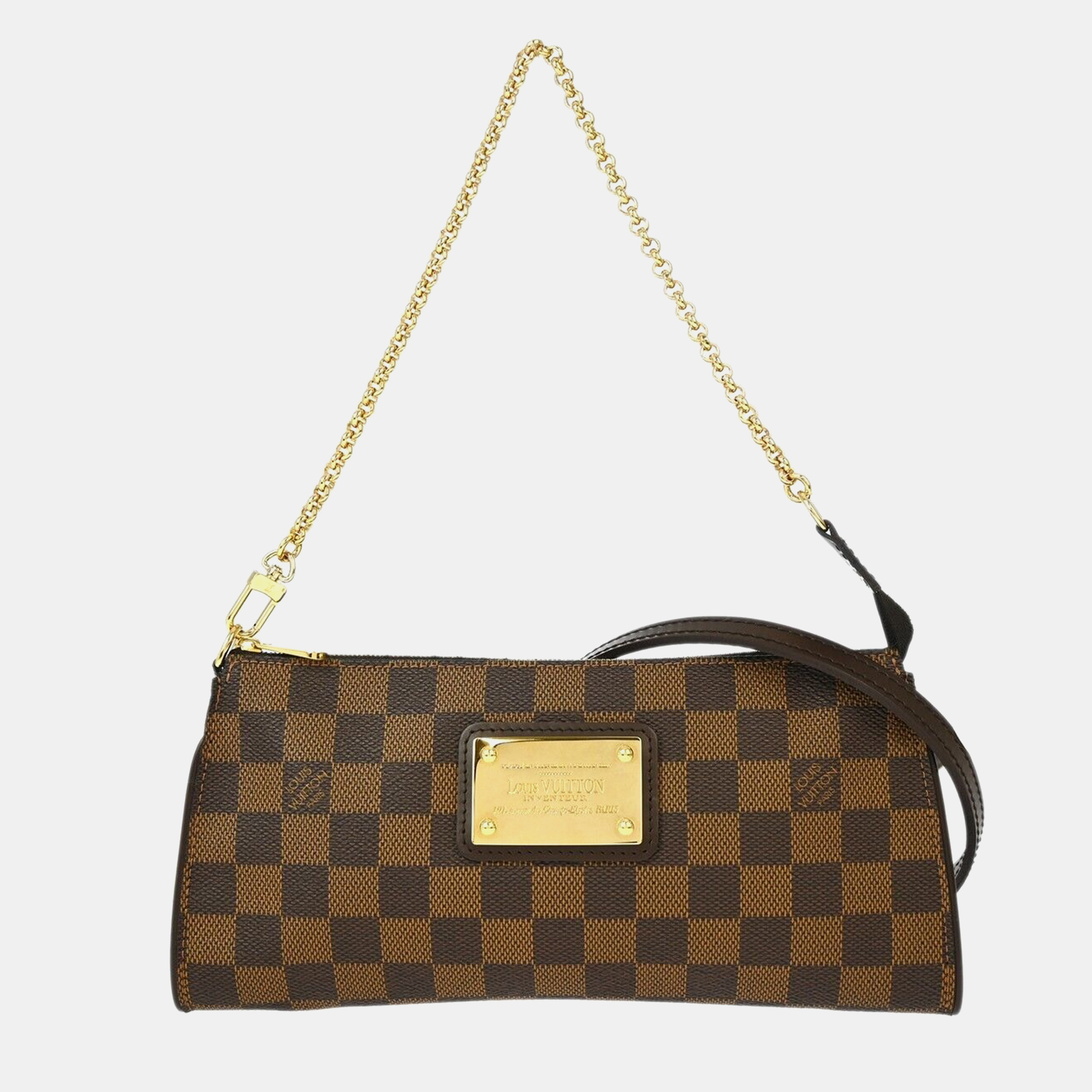 

Louis Vuitton Damier Eva Chain Handbag, Brown