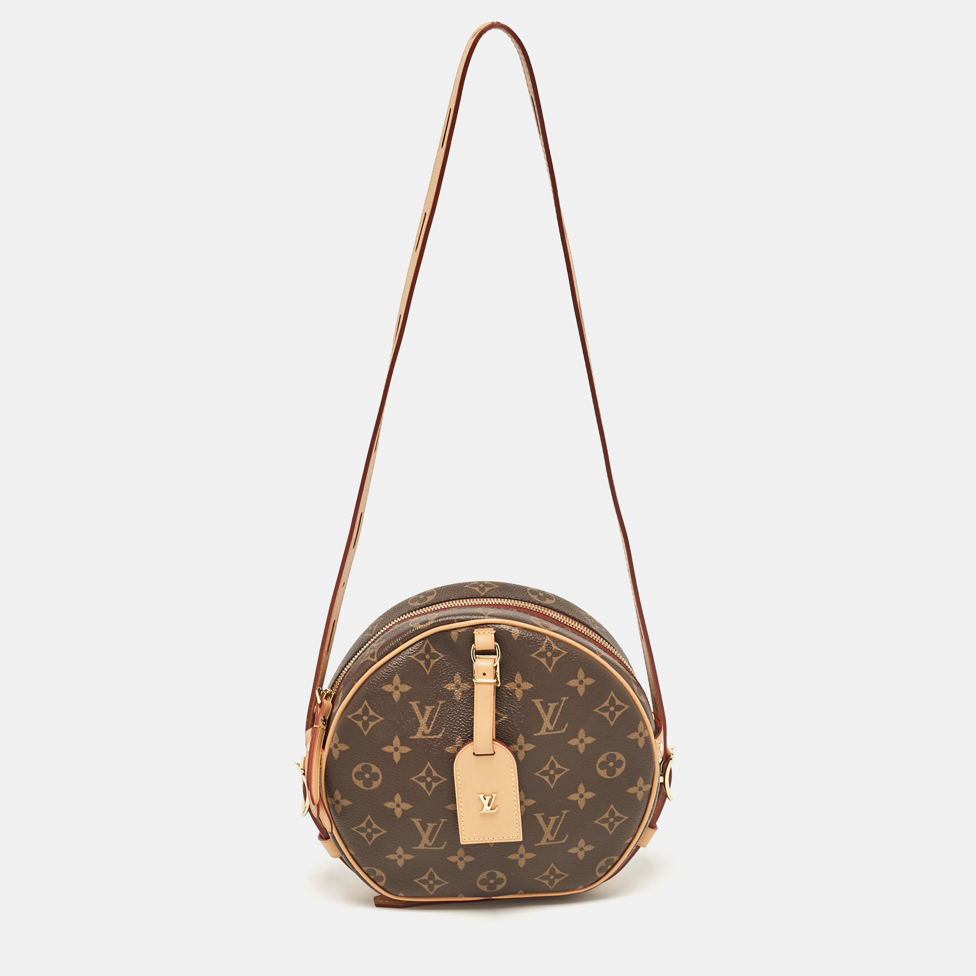 

Louis Vuitton Monogram Canvas Boite Chapeau Souple MM Bag, Brown