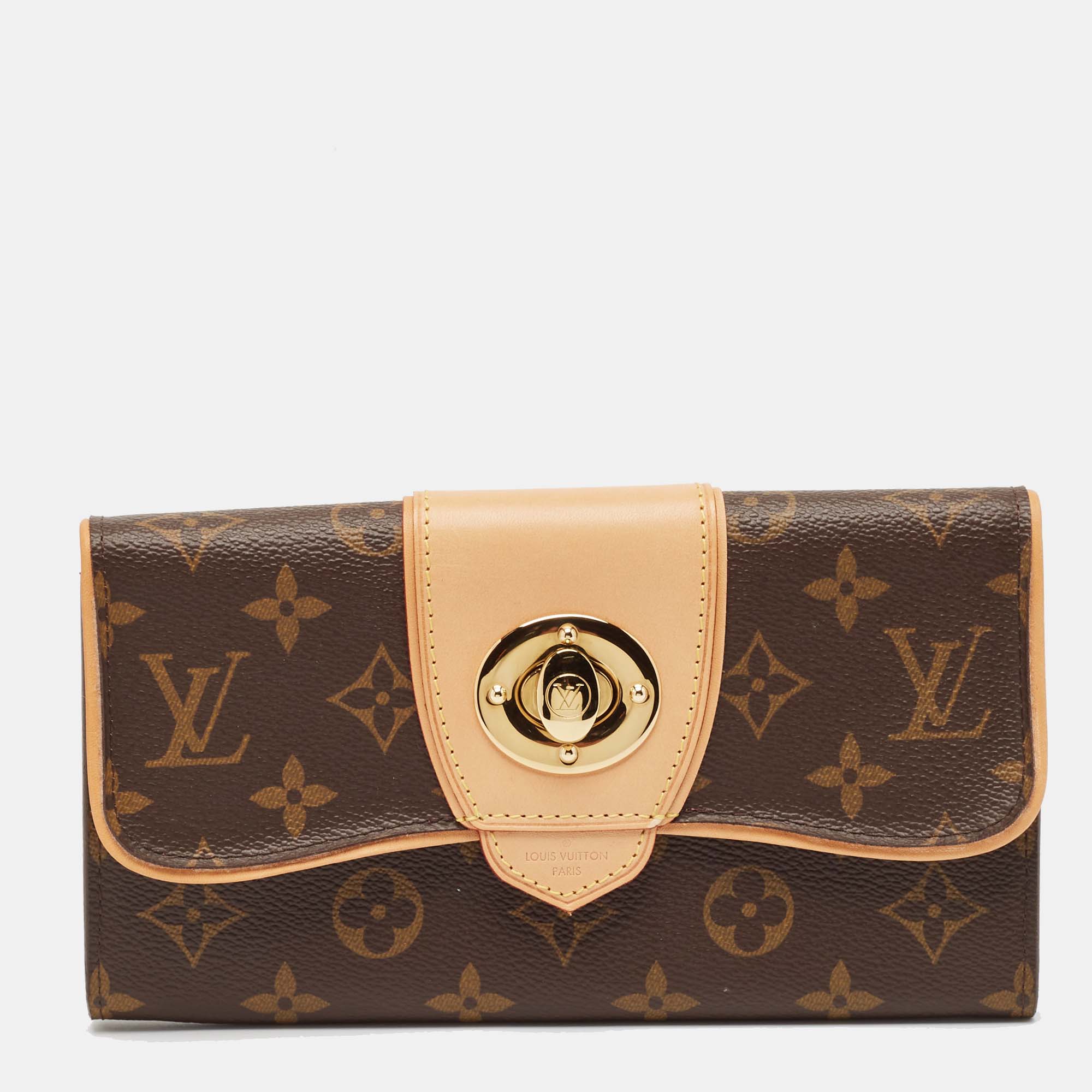 

Louis Vuitton Monogram Canvas Boetie Wallet, Brown