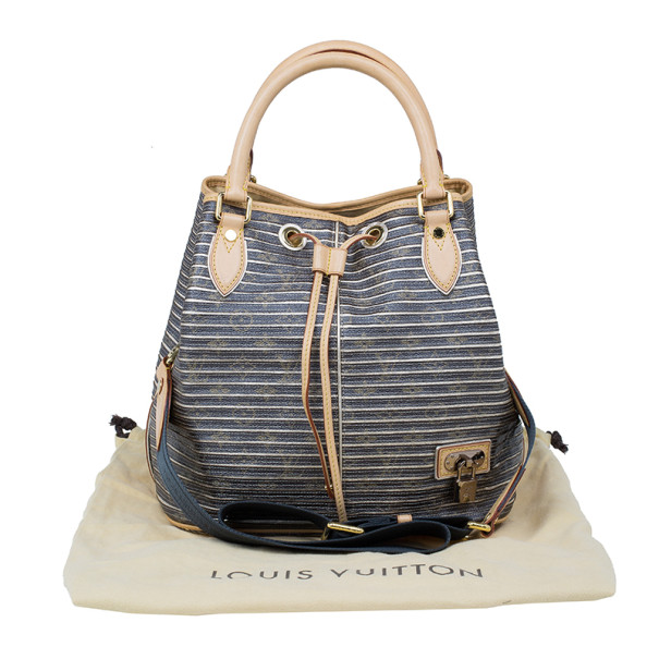 Louis Vuitton Metallic Striped Eden Néo Tote Louis Vuitton