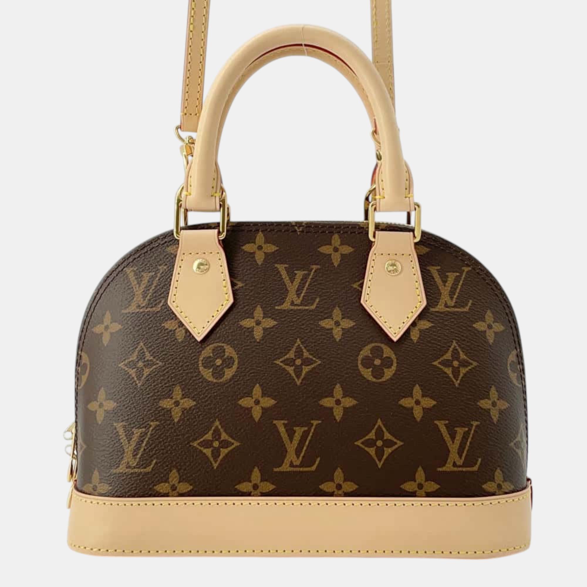 

Louis Vuitton Brown Monogram Alma BB Size BB