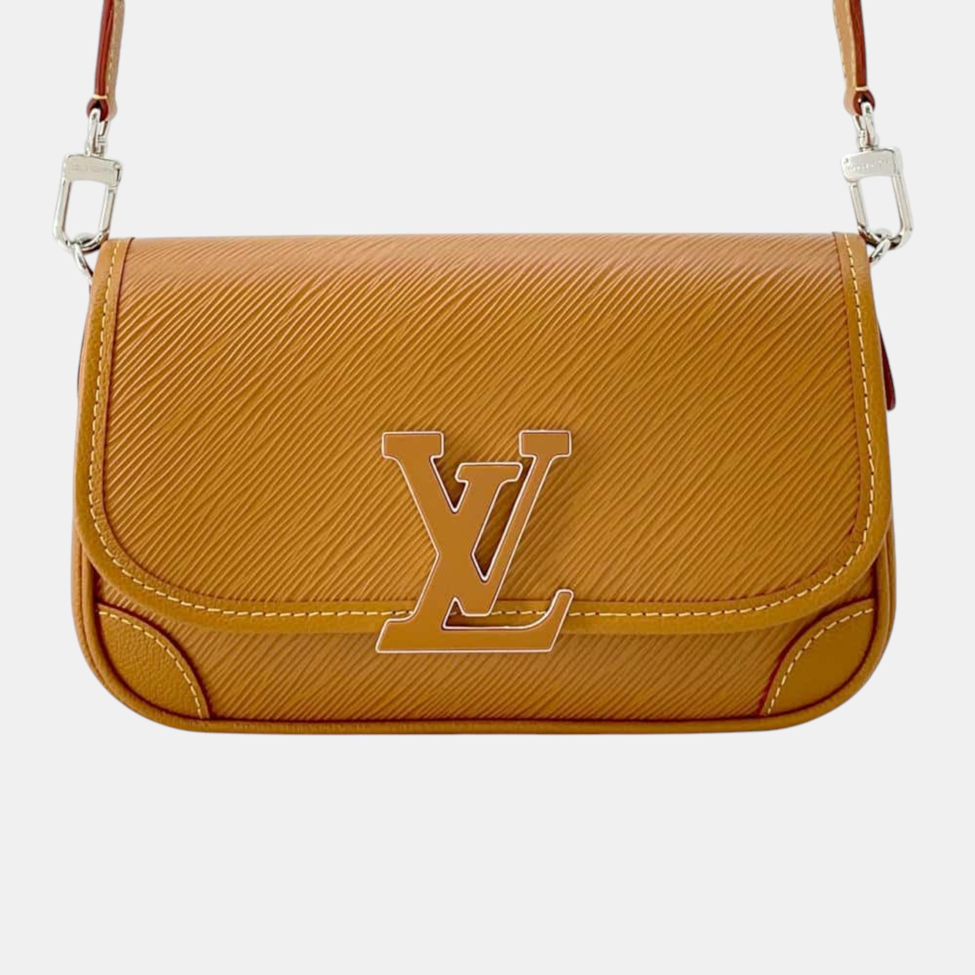 

Louis Vuitton Gold Miel Epi Leather Busy NM, Black