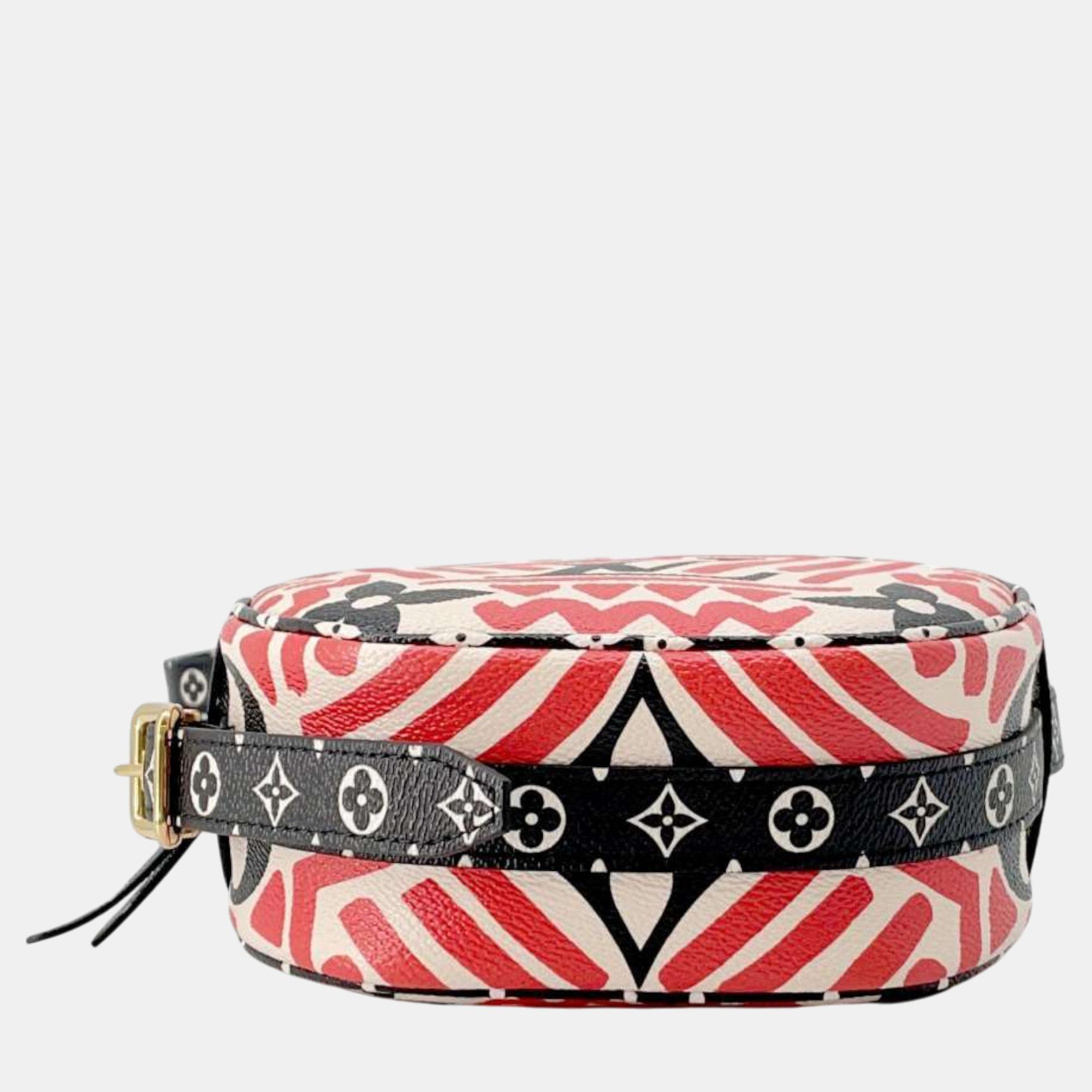 Louis Vuitton Rouge Monogram LV Crafty Boite Chapeau Soupour Claim Giant 