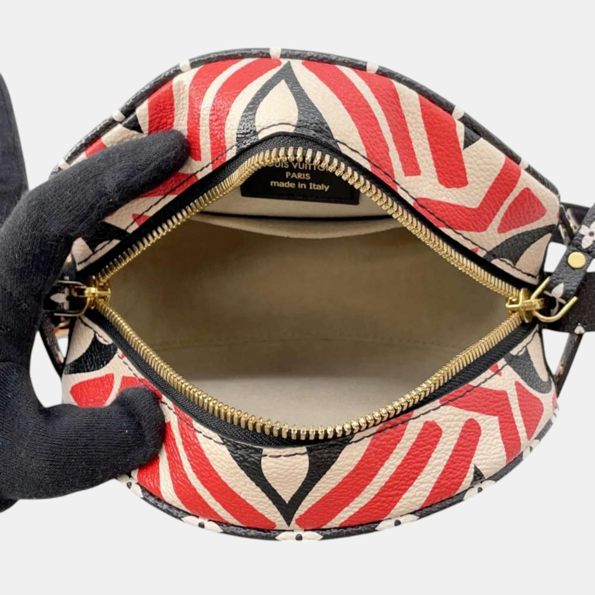 Louis Vuitton Rouge Monogram LV Crafty Boite Chapeau Soupour Claim Giant 