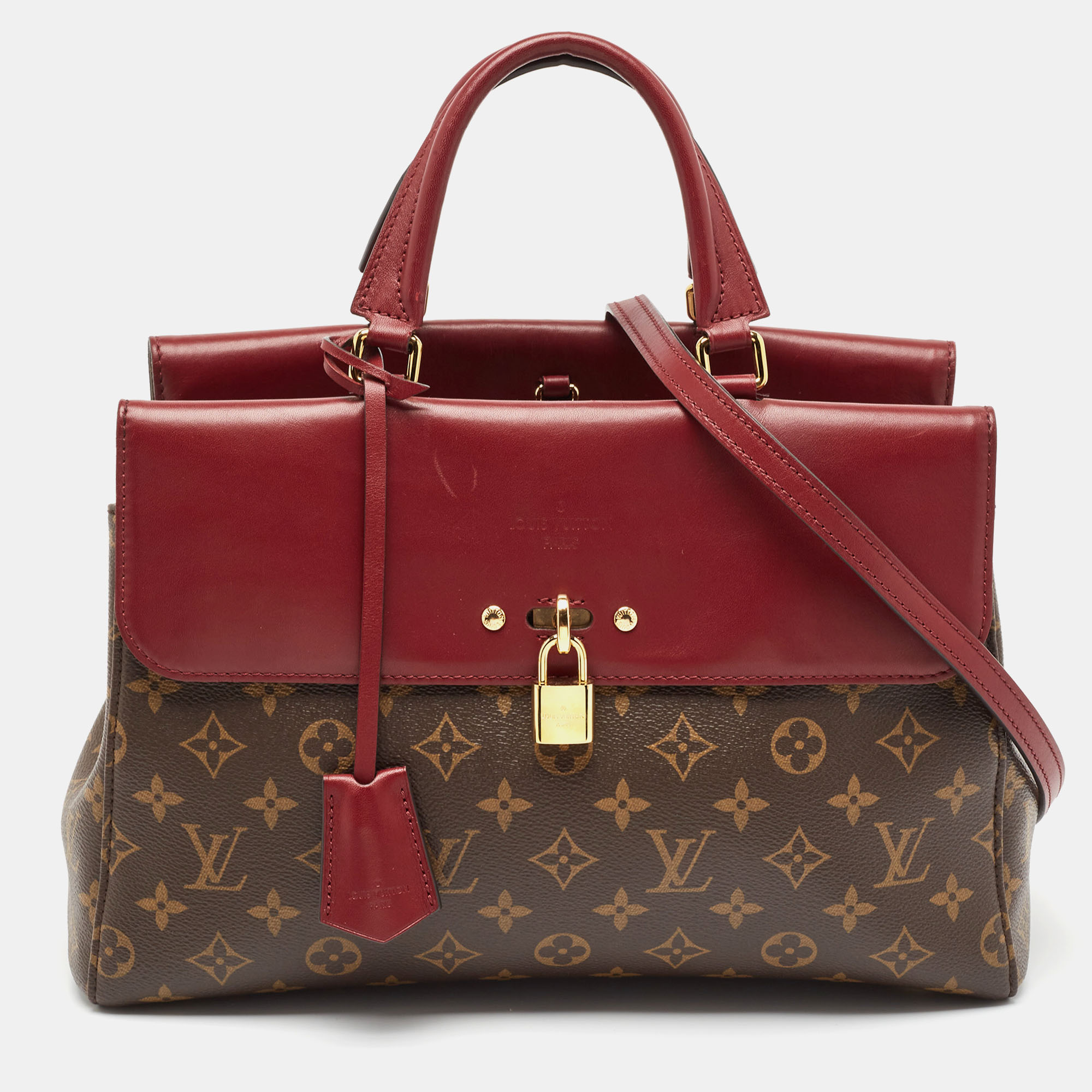 

Louis Vuitton Burgundy Monogram Canvas Venus Bag