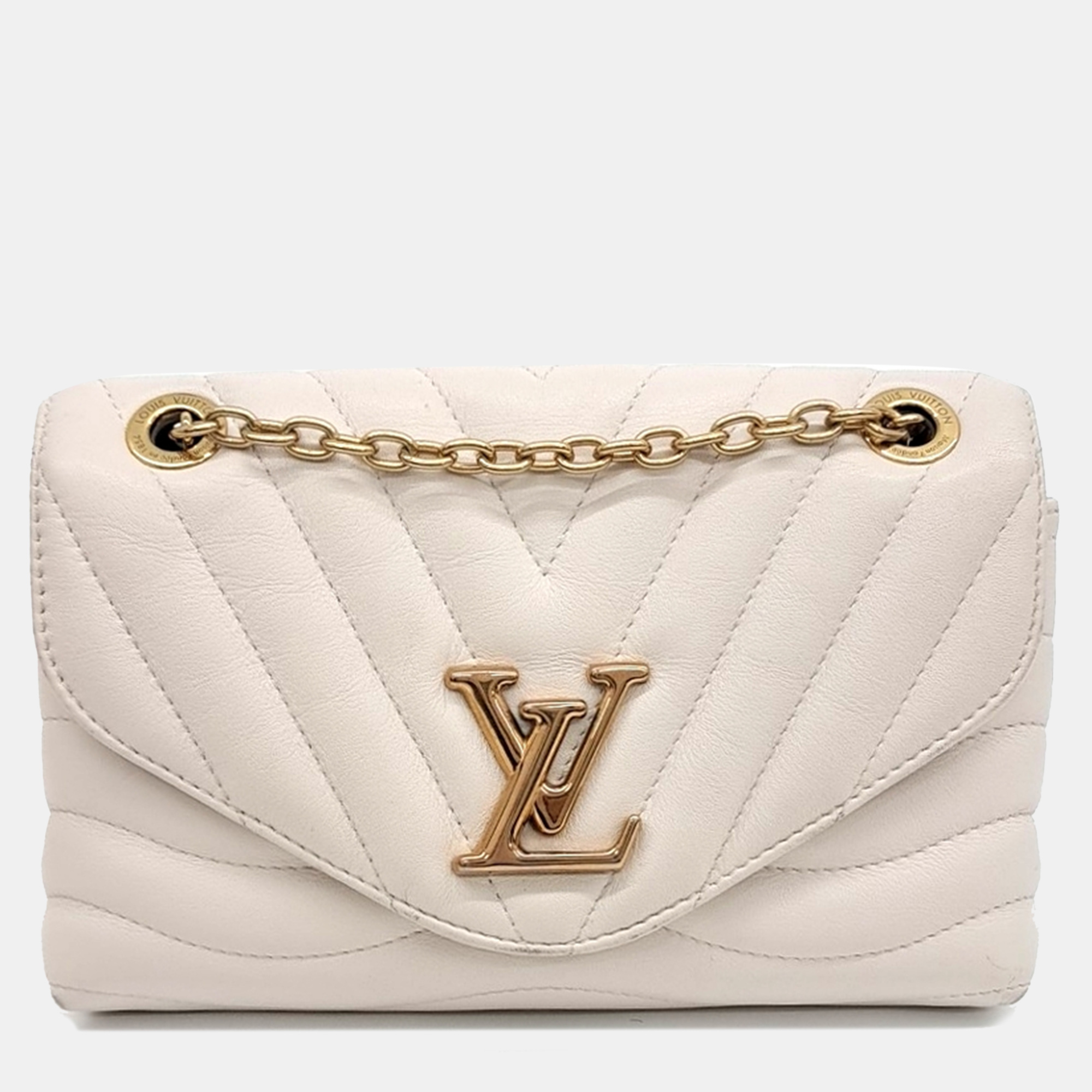 

Louis Vuitton New Wave Chain Shoulder Bag, Beige