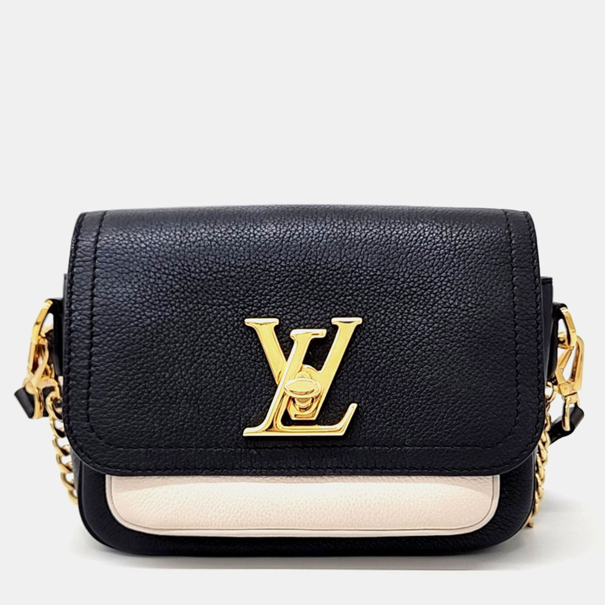 

Louis Vuitton Lock Me Tender Bag, Black