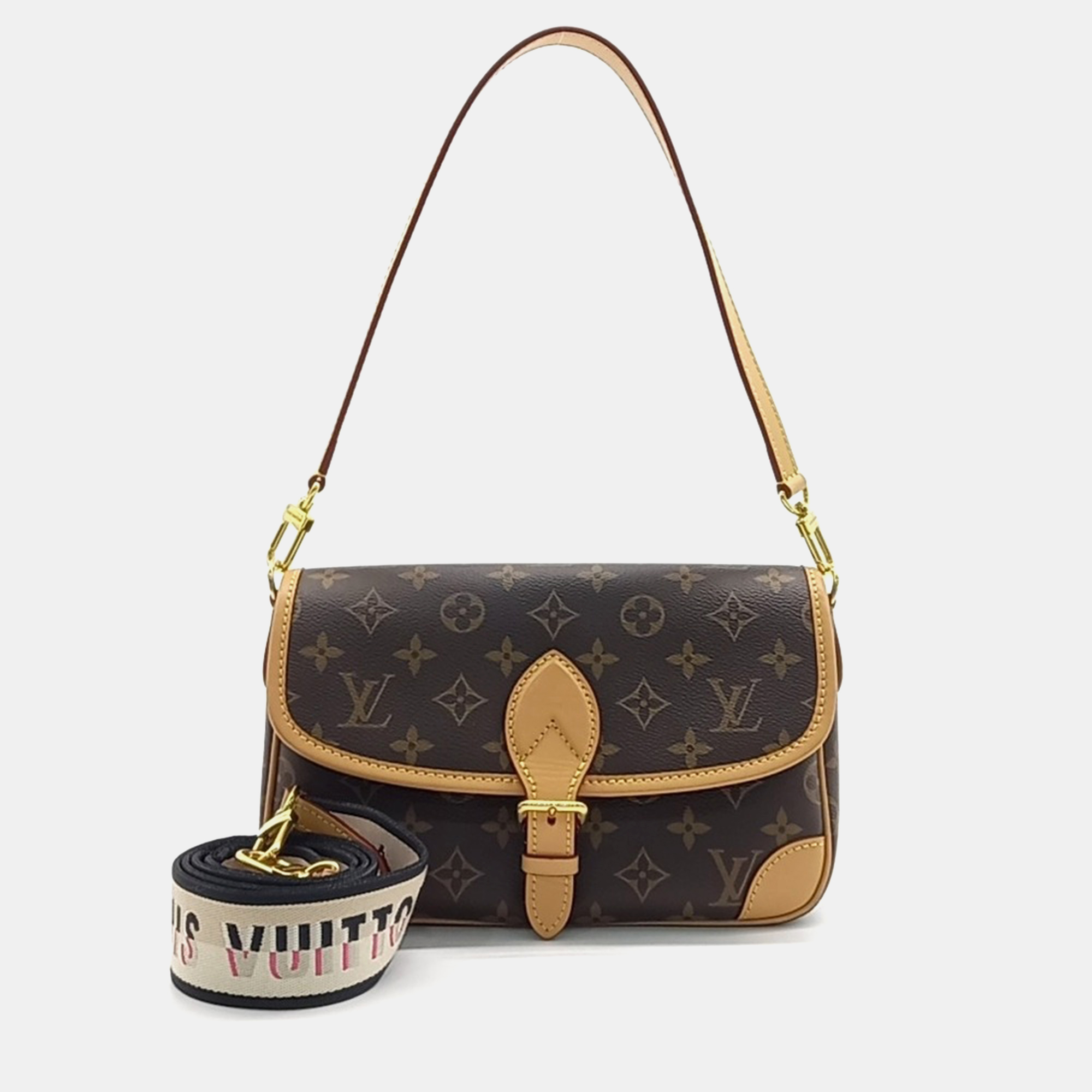 

Louis Vuitton Monogram Diane Bag, Brown