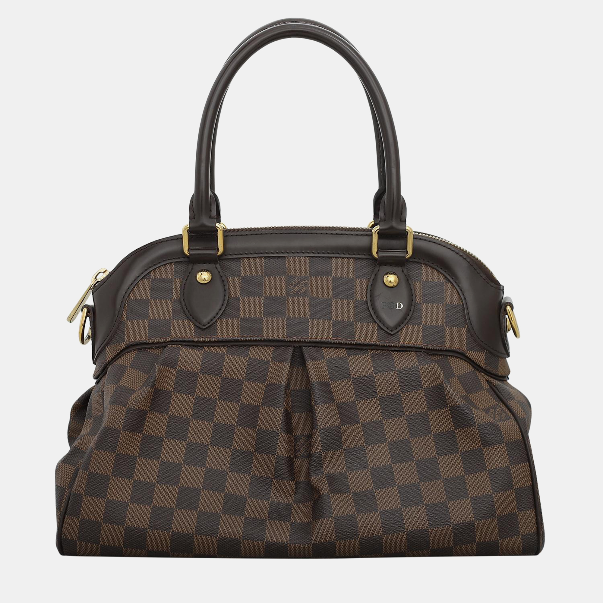 

Louis Vuitton Damier Ebene Trevi PM Bag, Brown