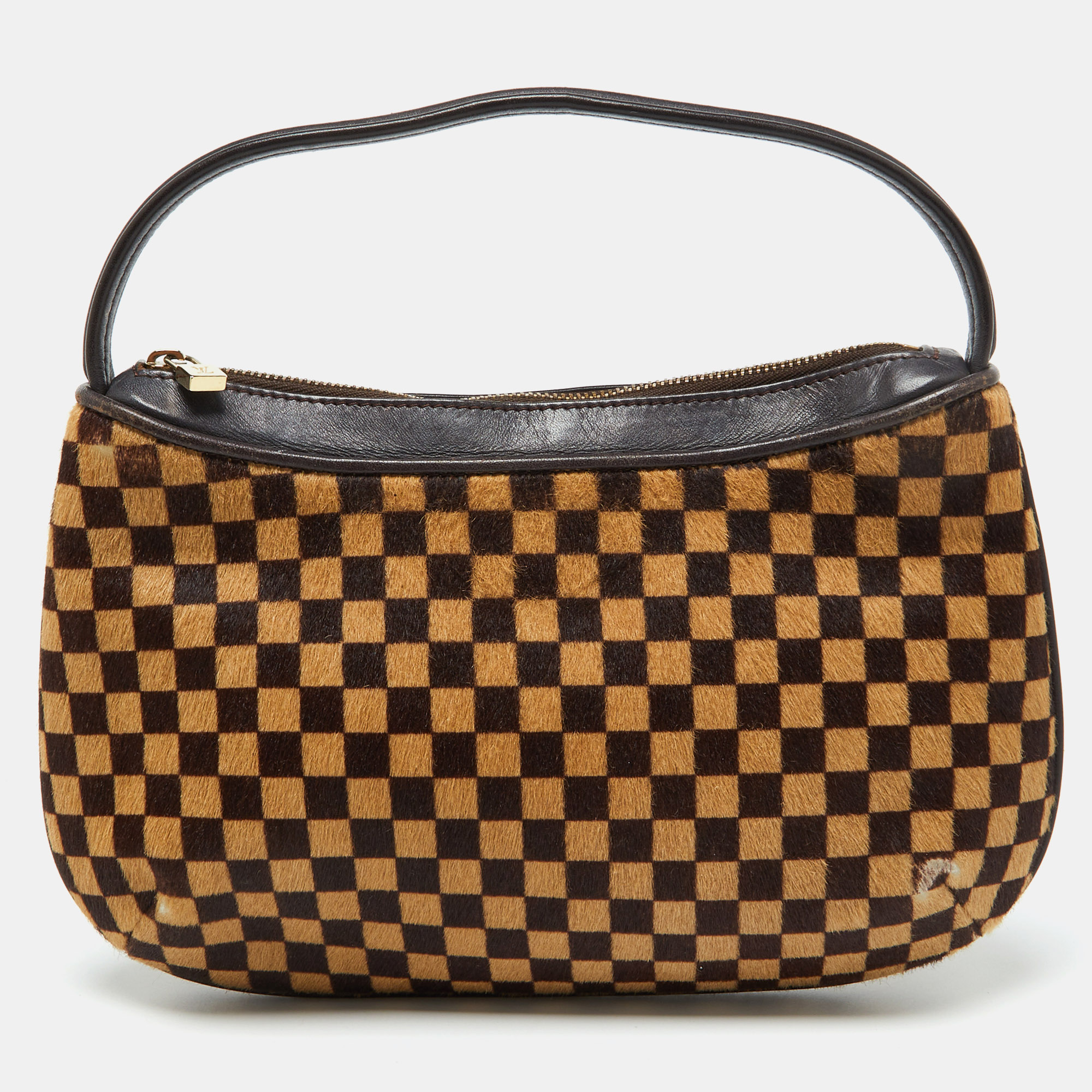 

Louis Vuitton Damier Calf Hair Limited Edition Sauvage Tigre Bag, Brown