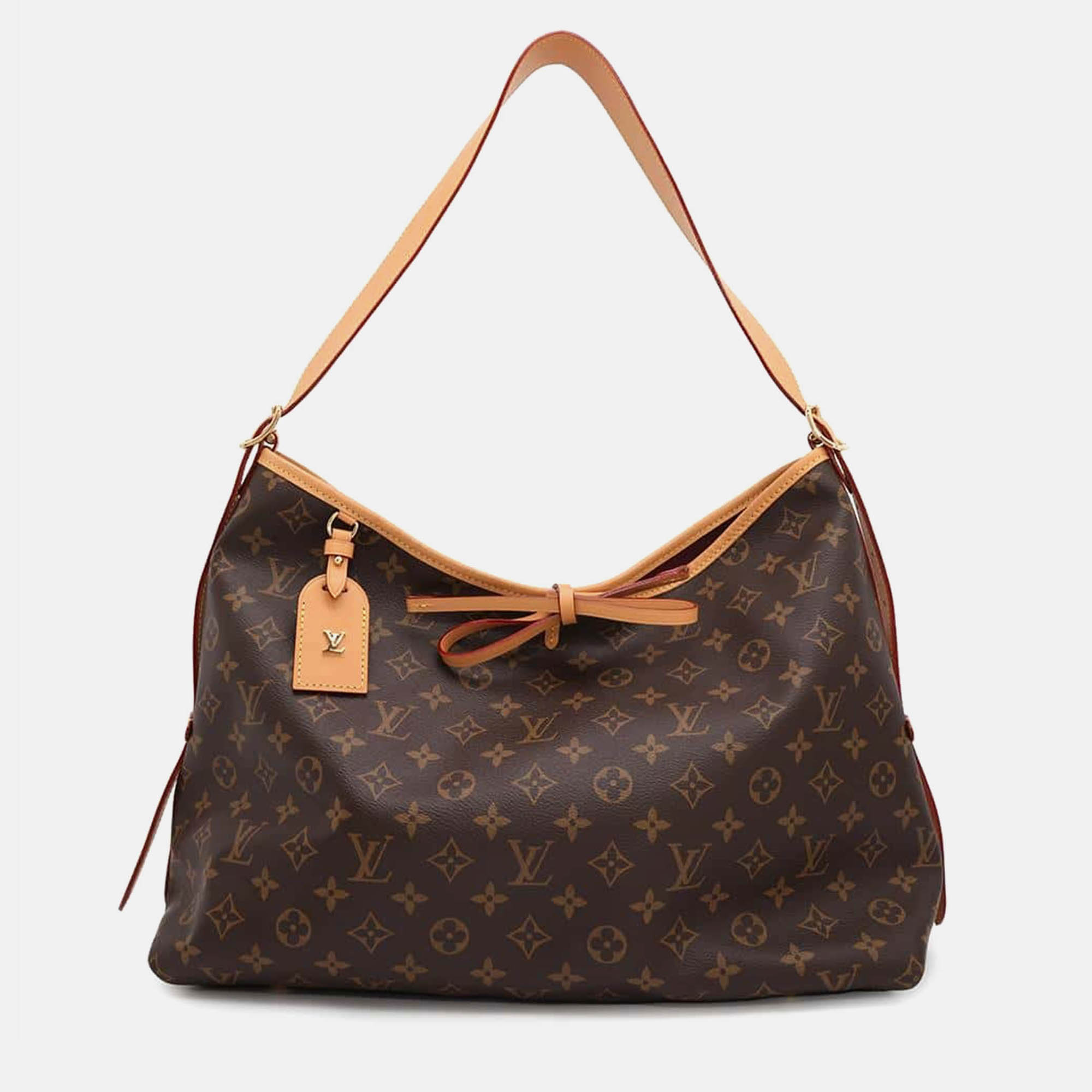 

Louis Vuitton Bordeaux Monogram Carryall NM Size MM, Brown