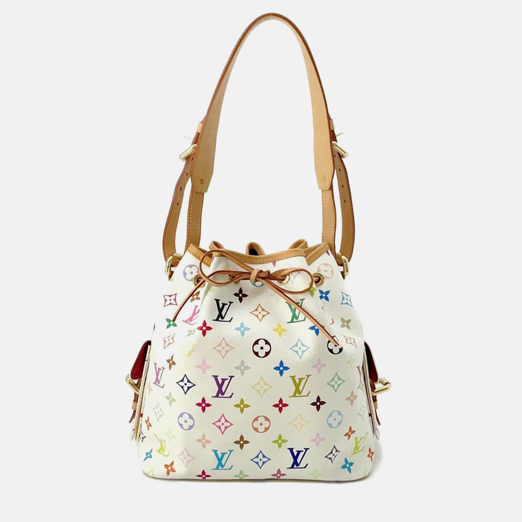 

Louis Vuitton Blanc Monogram Multicolor Petit Noe