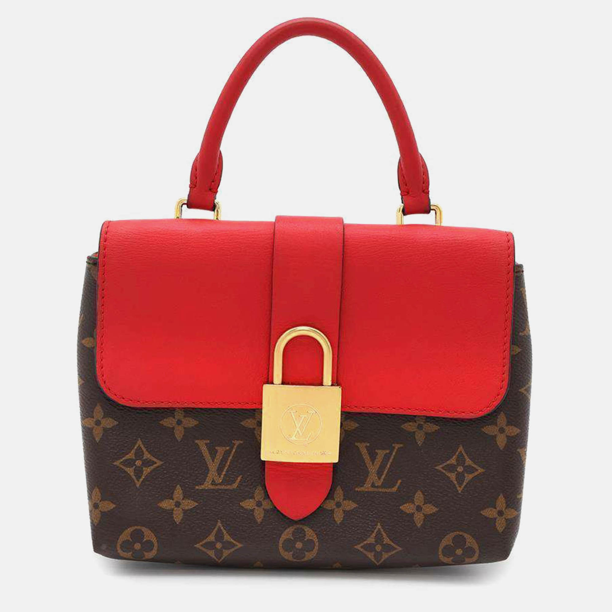 

Louis Vuitton Coquelicot Monogram Locky Size BB, Brown