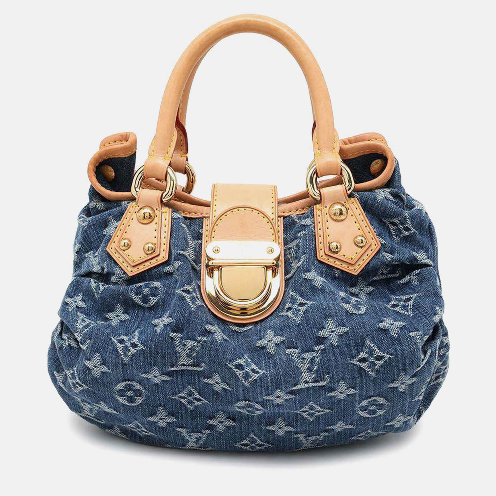 

Louis Vuitton Blue Monogram Denim Pleaty