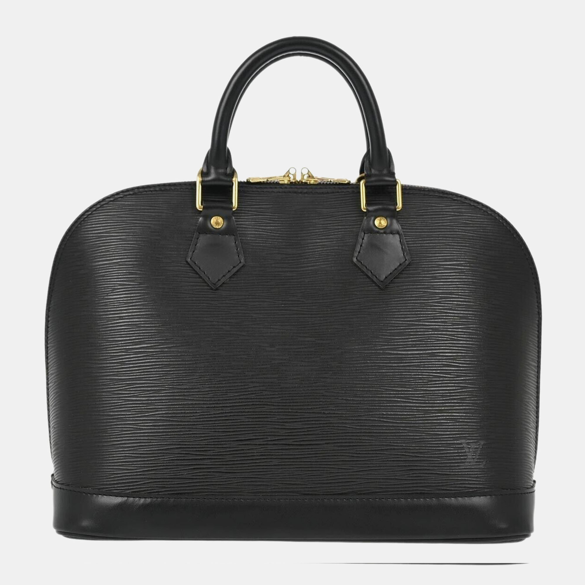 

Louis Vuitton Black Epi Alma Handbag