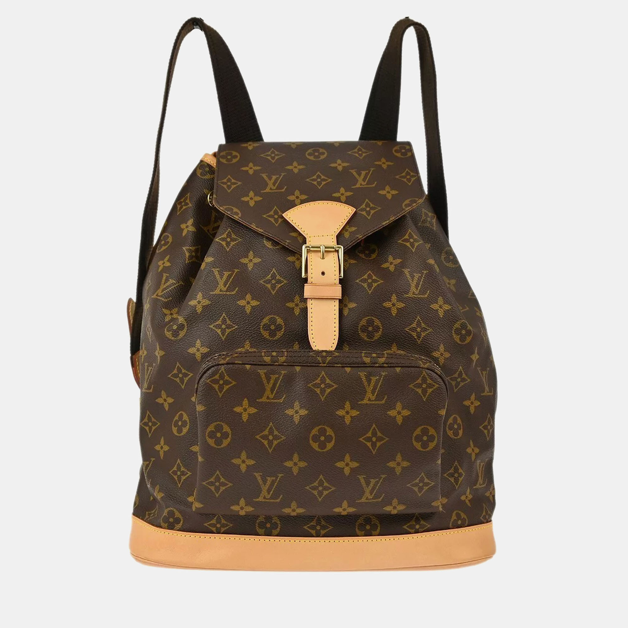 

Louis Vuitton Monogram Montsouris Gm Backpack, Brown