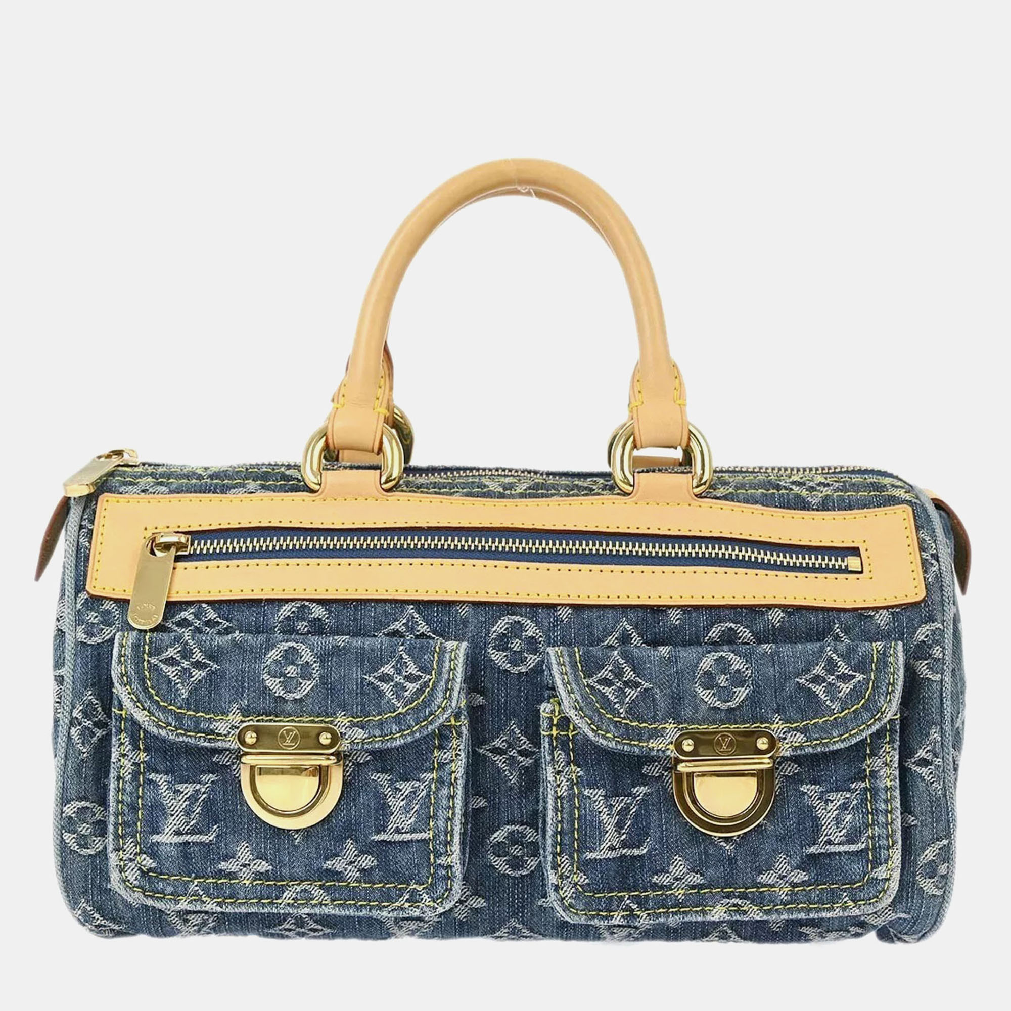 

Louis Vuitton Blue Monogram Denim Neo Speedy Handbag