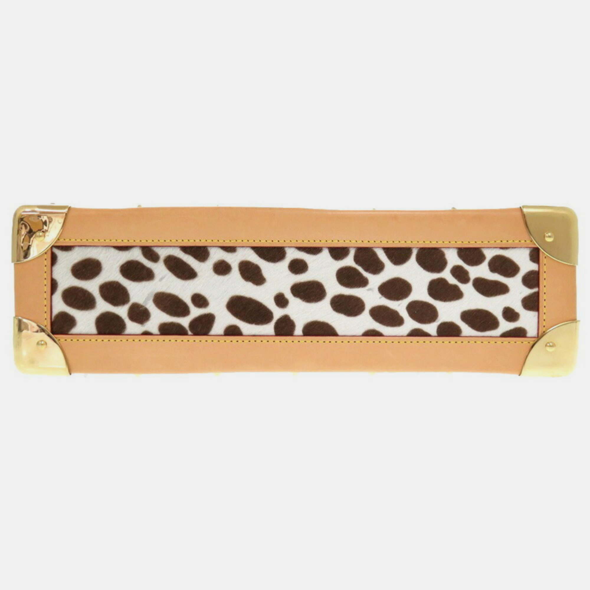 Louis Vuitton Sac Dalmatian Monogram Multicolor Pony Noir Shoulder Bag 