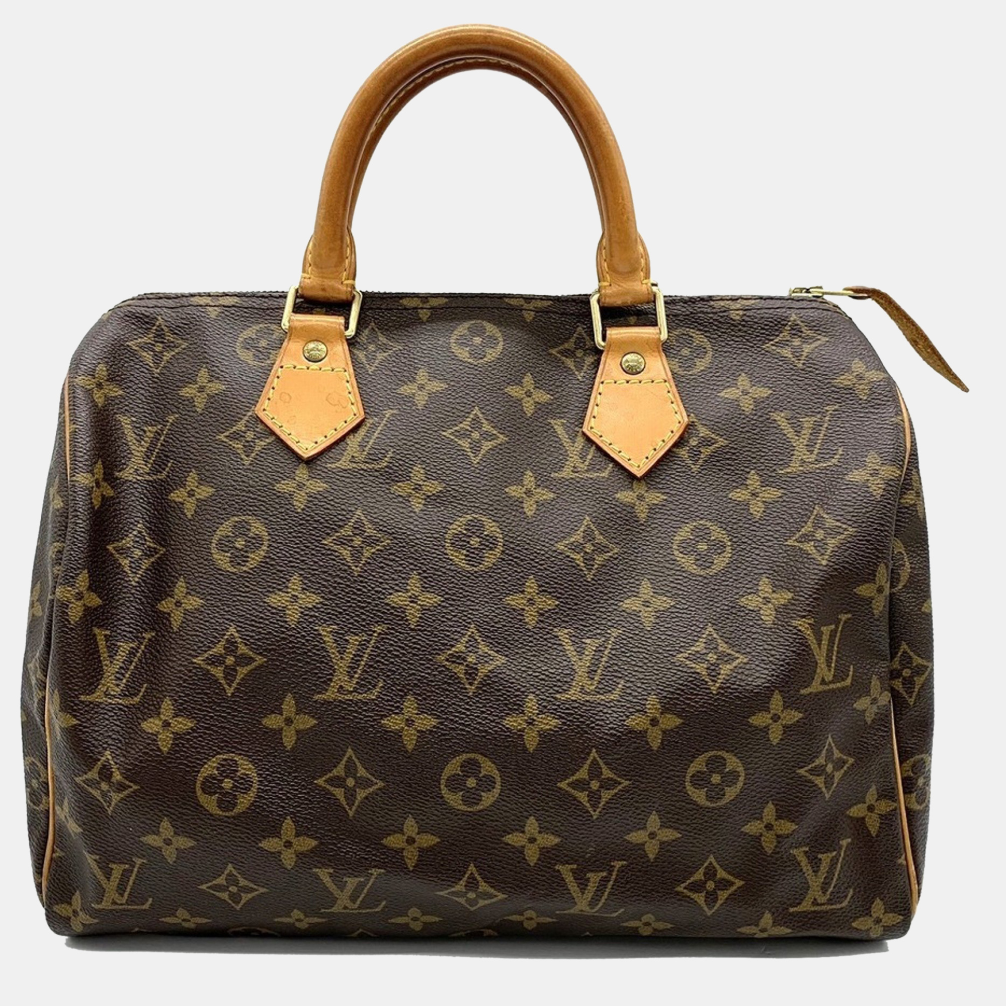 

Louis Vuitton Monogram canvas Brown Speedy 30 handbag