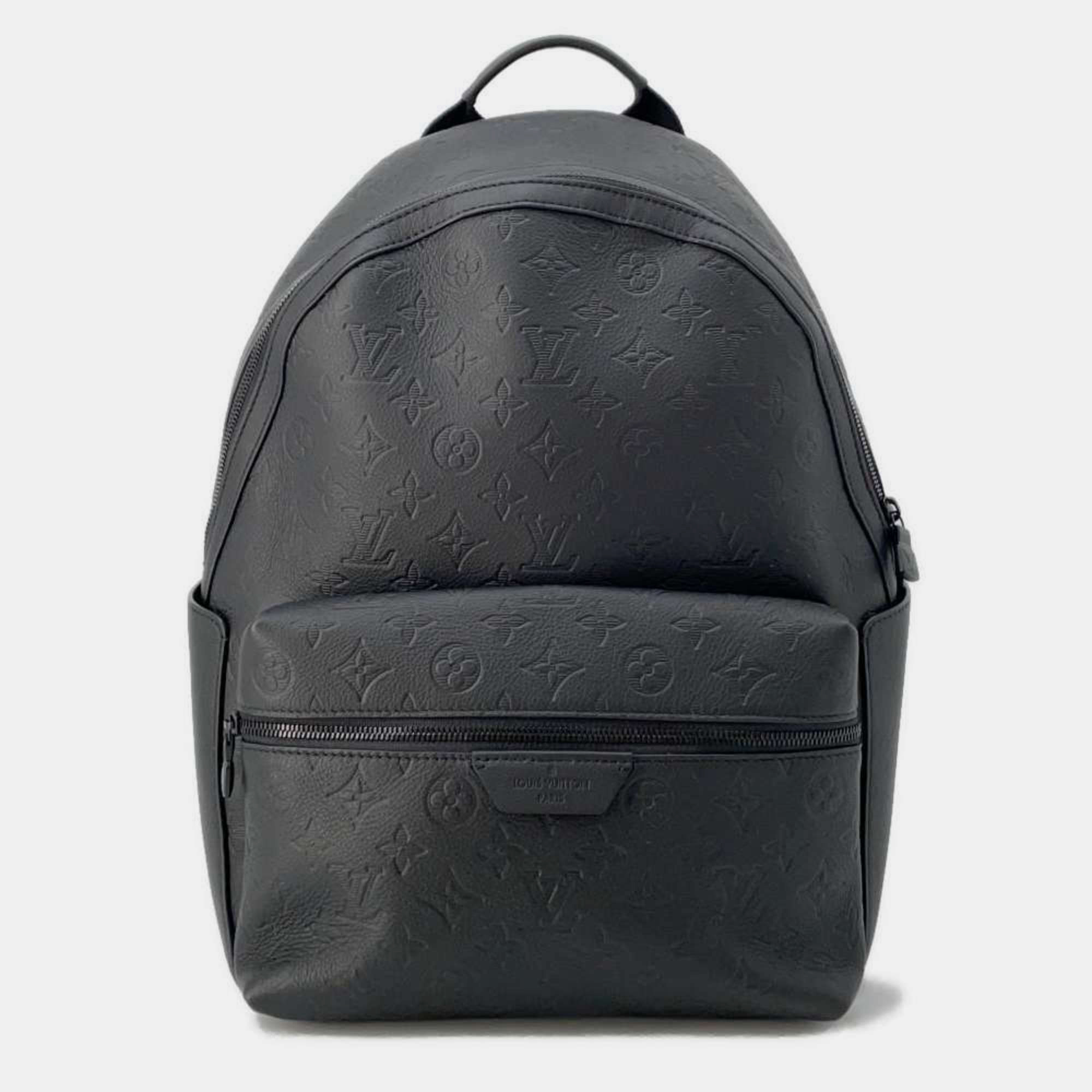 

Louis Vuitton Black Monogram Shadow Discovery Backpack