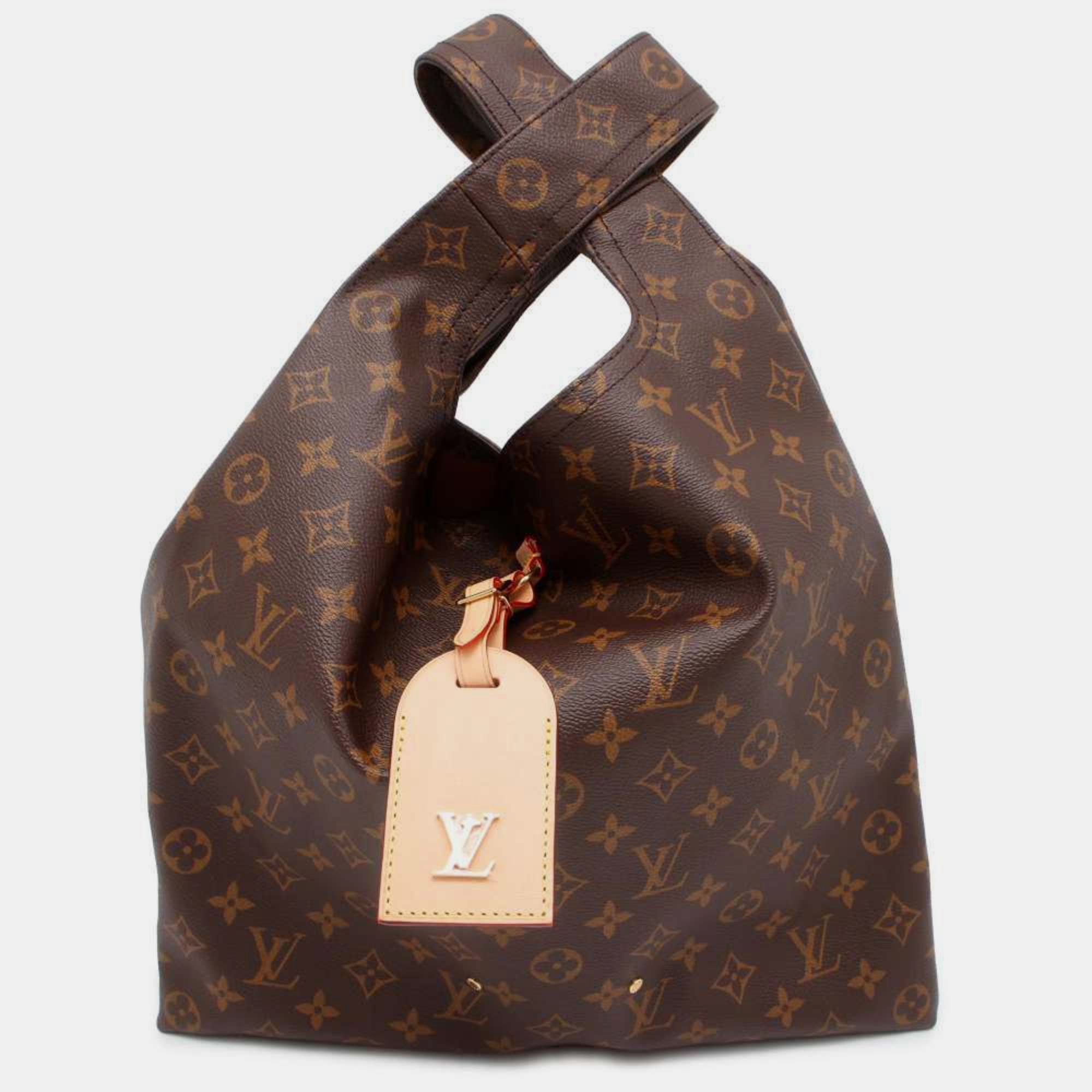 

Louis Vuitton Monogram Atlantis GM Tote Bag, Brown