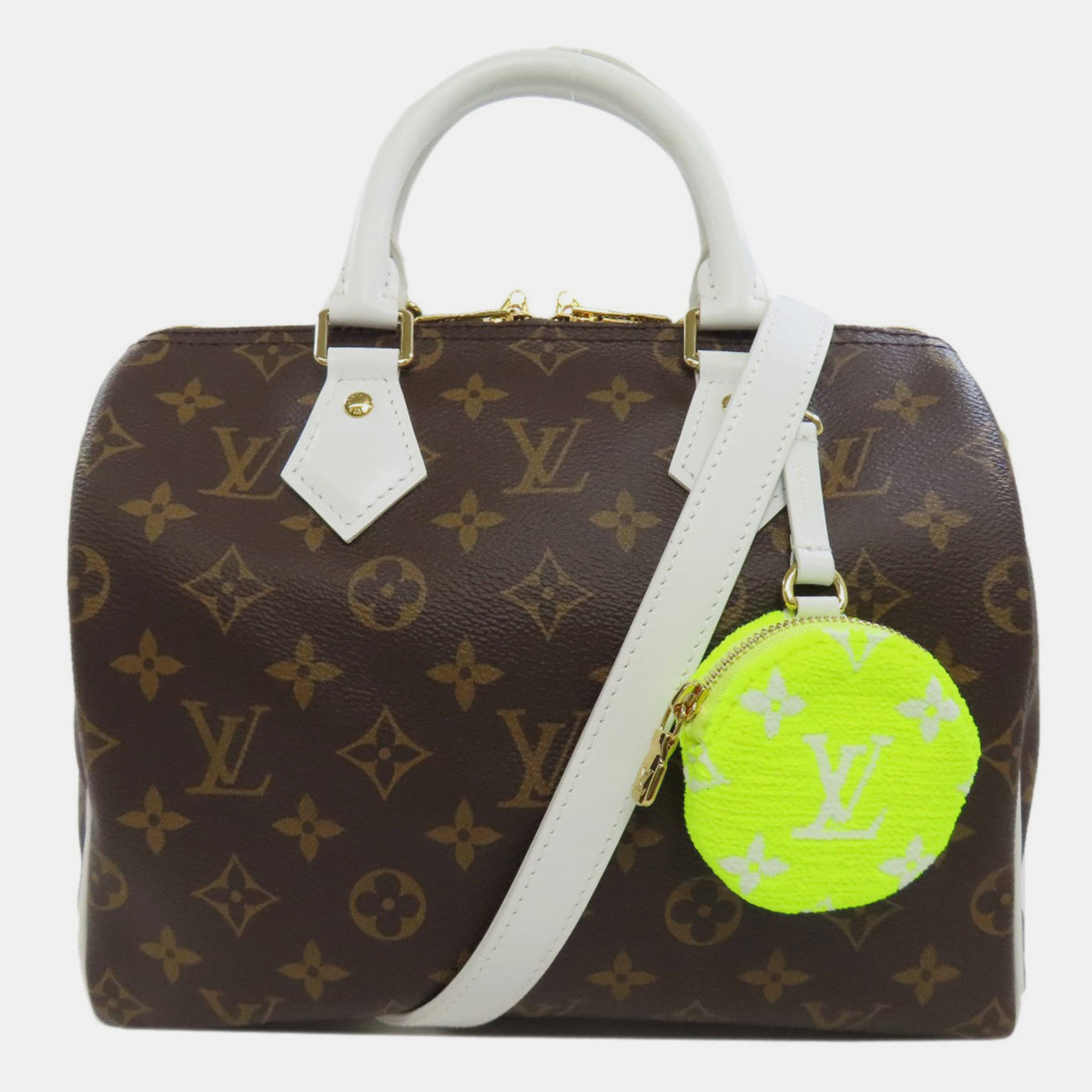 

Louis Vuitton Monogram Canvas Speedy Bandouliere 25 Handbag, Brown