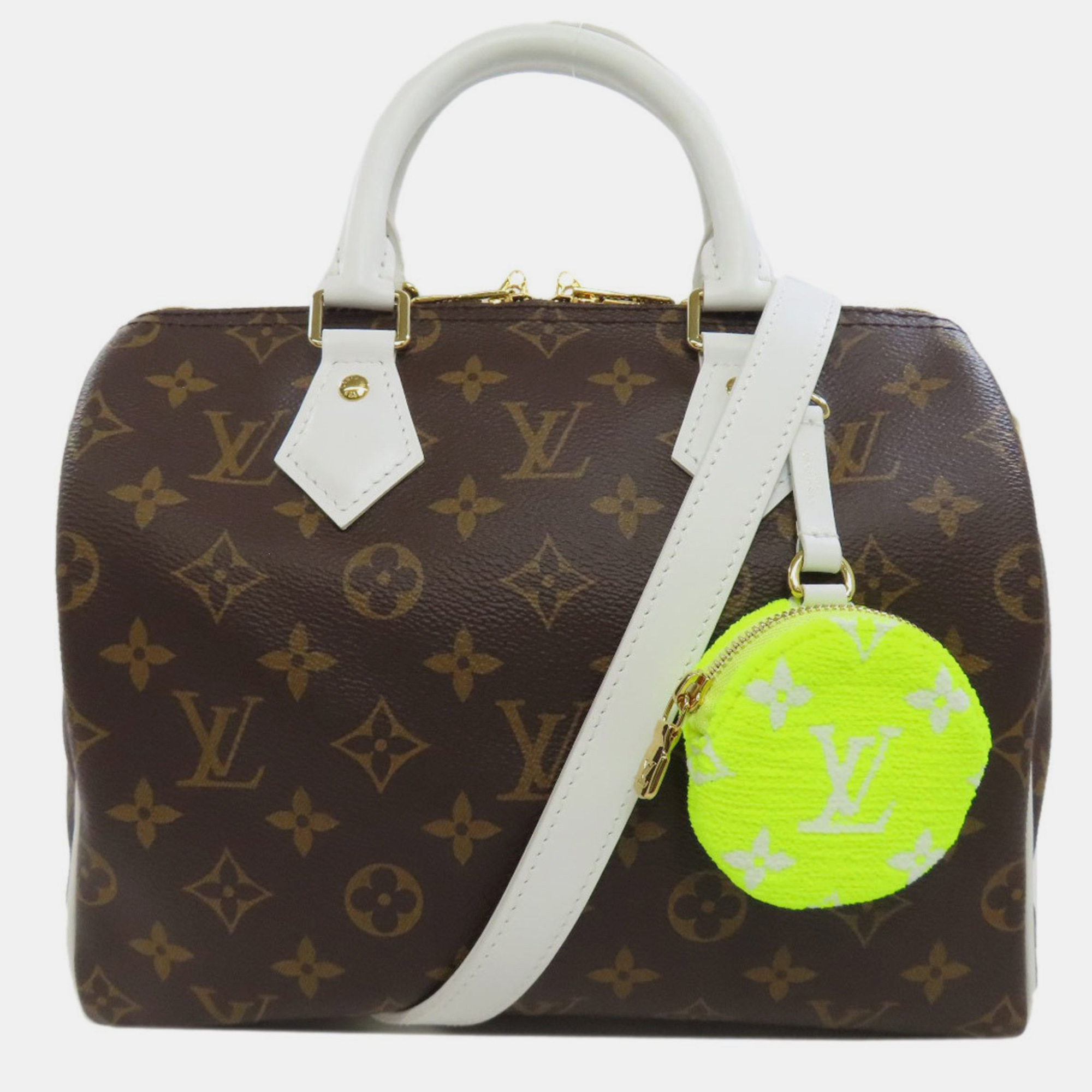 Louis Vuitton Monogram Canvas Speedy Bandouliere 25 Handbag 