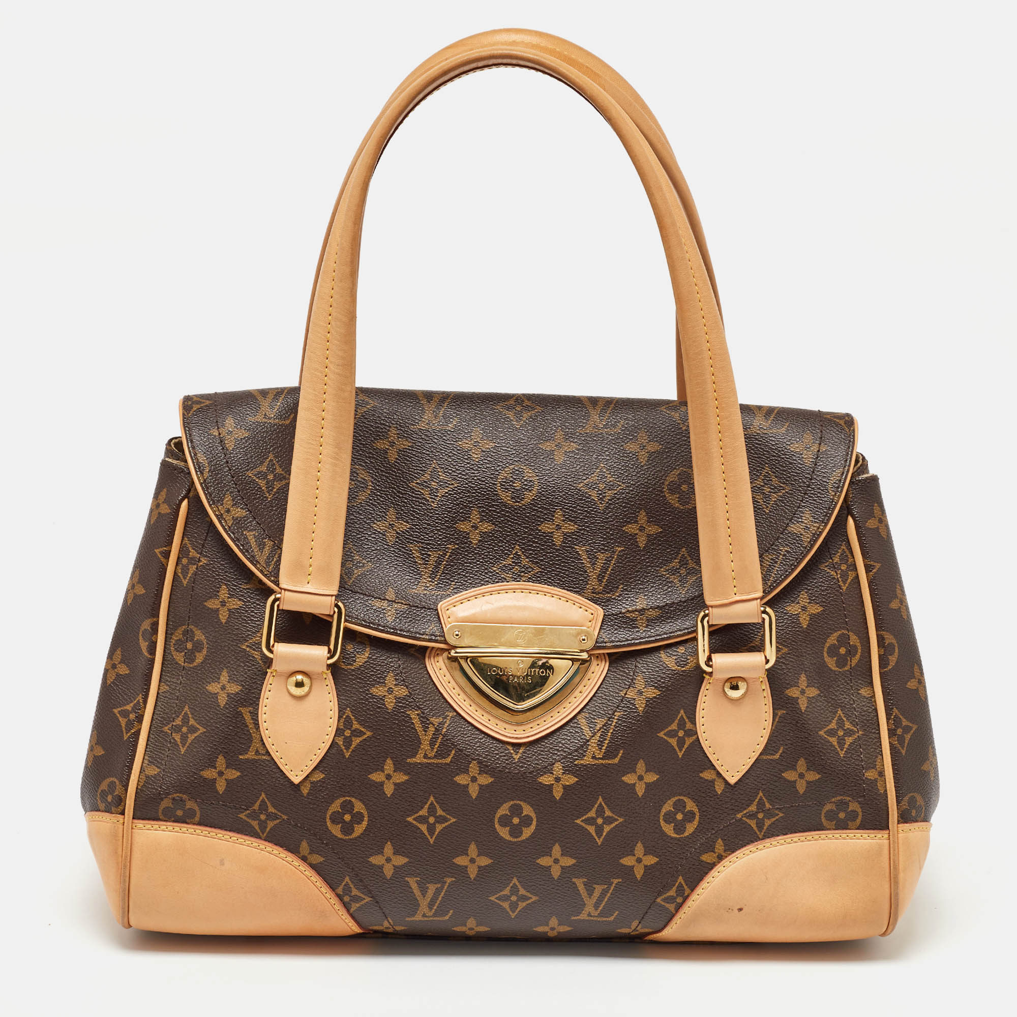 

Louis Vuitton Monogram Canvas Beverly GM Bag, Brown