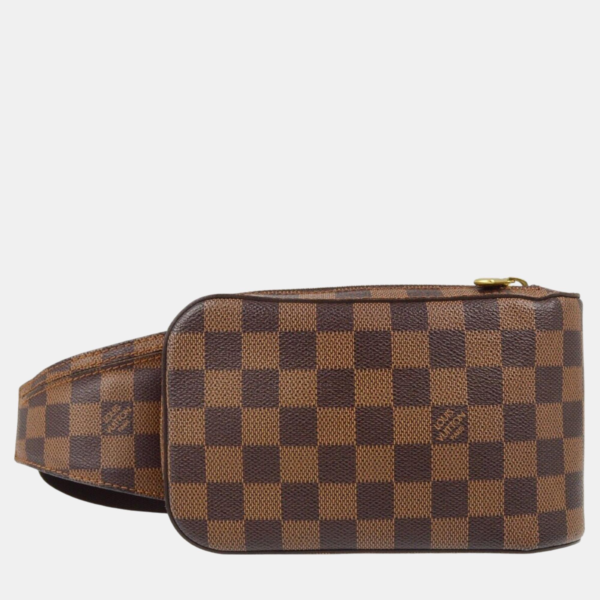 

Louis Vuitton Damier Geronimos Bum Bag, Brown