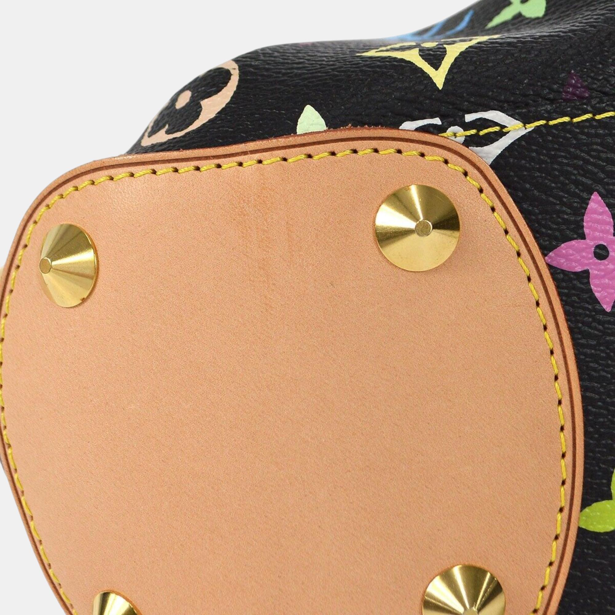 Louis Vuitton Black Monogram Multicolor Judy PM Handbag 