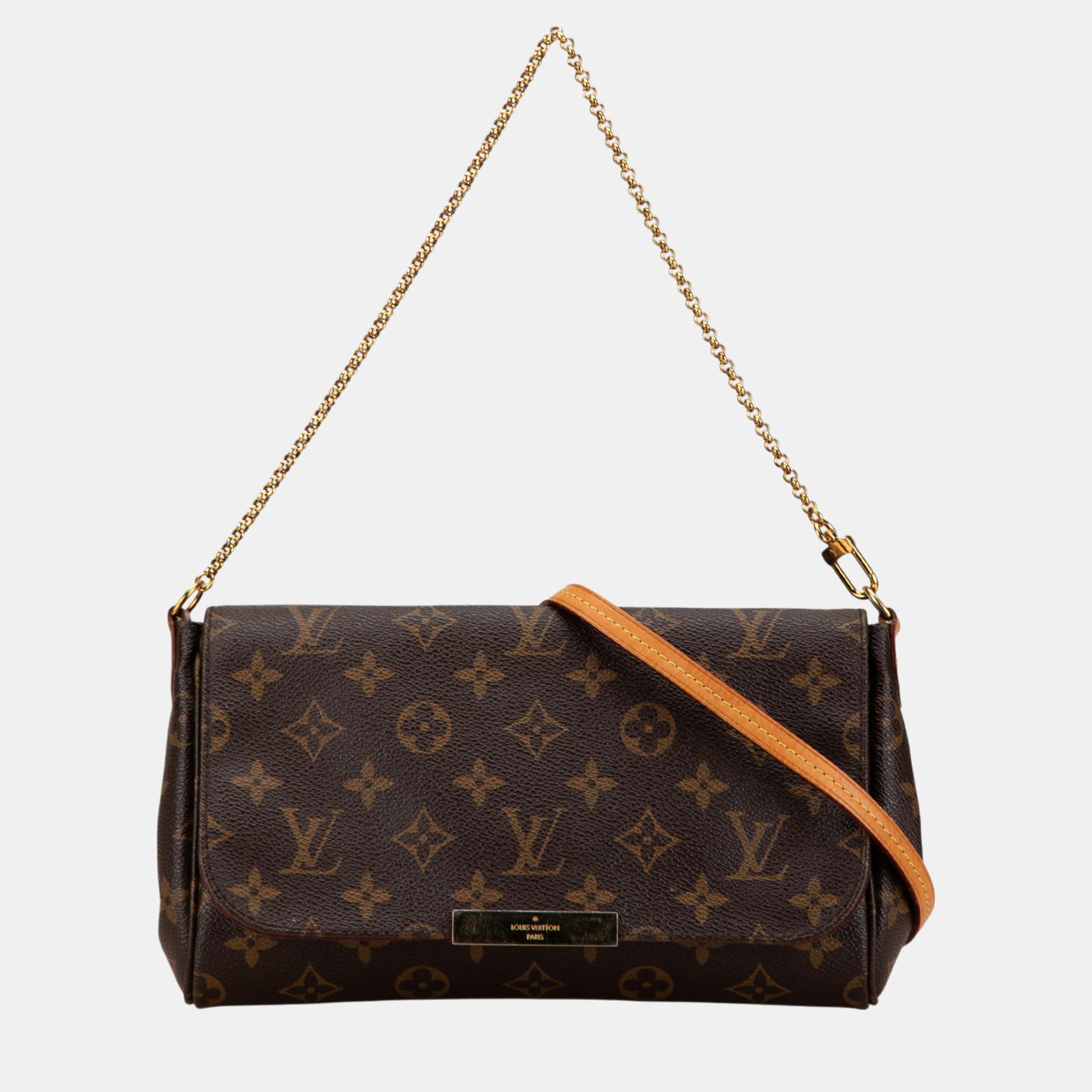 

Louis Vuitton Monogram Favorite MM, Brown