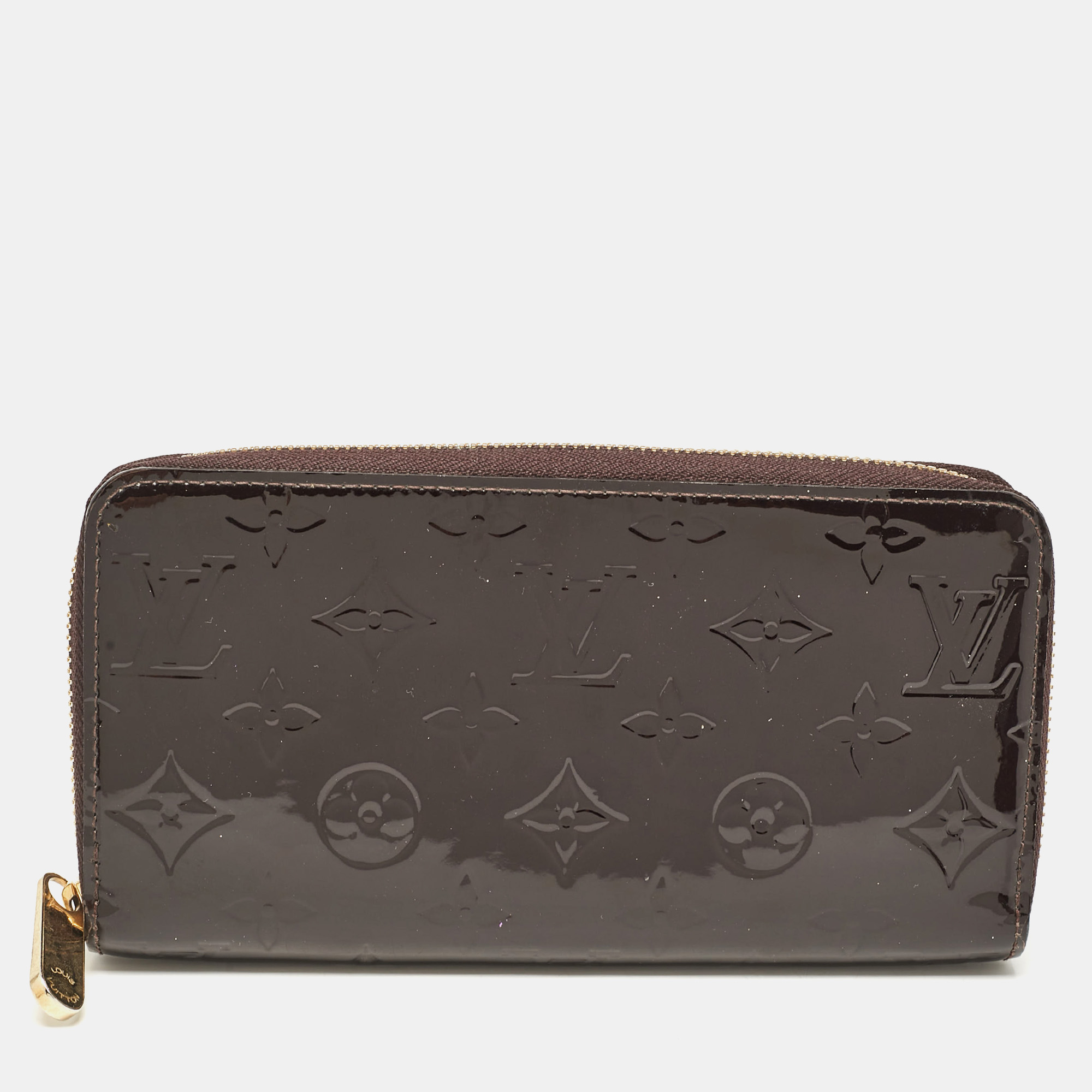 

Louis Vuitton Amarante Monogram Vernis Zippy Wallet, Burgundy