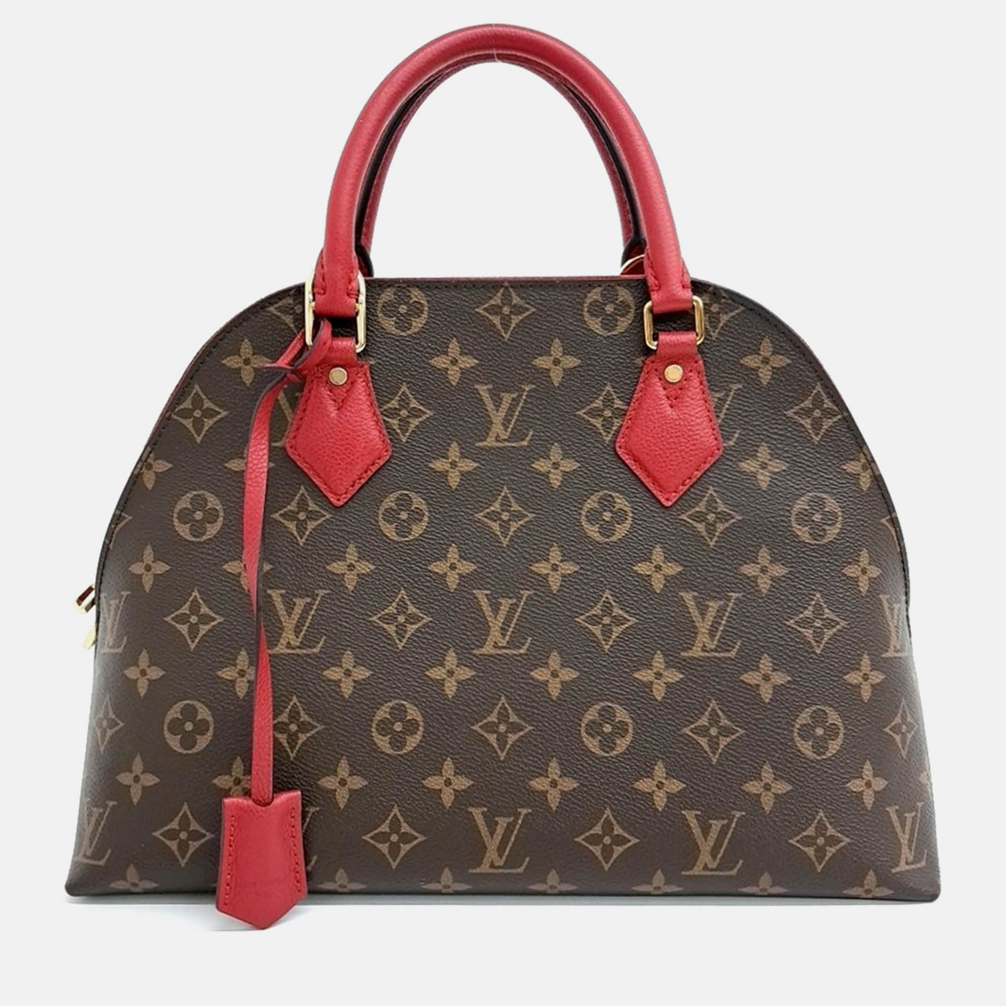 

Louis Vuitton Brown Coated Canvas Louis Vuitton Alma BB Bag