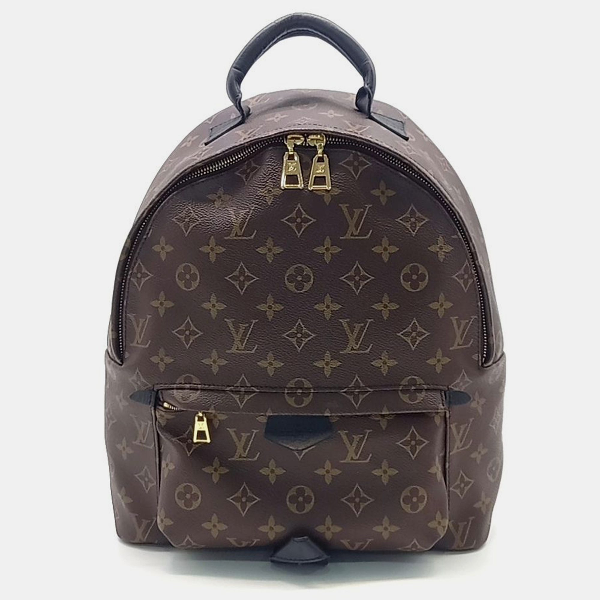 

Louis Vuitton Brown Coated Canvas Monogram Palm Springs Backpack MM Bag