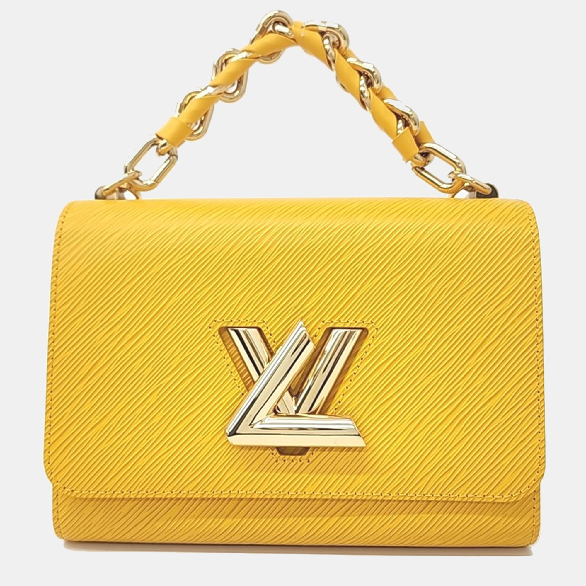 

Louis Vuitton Epi Twist MM bag, Yellow