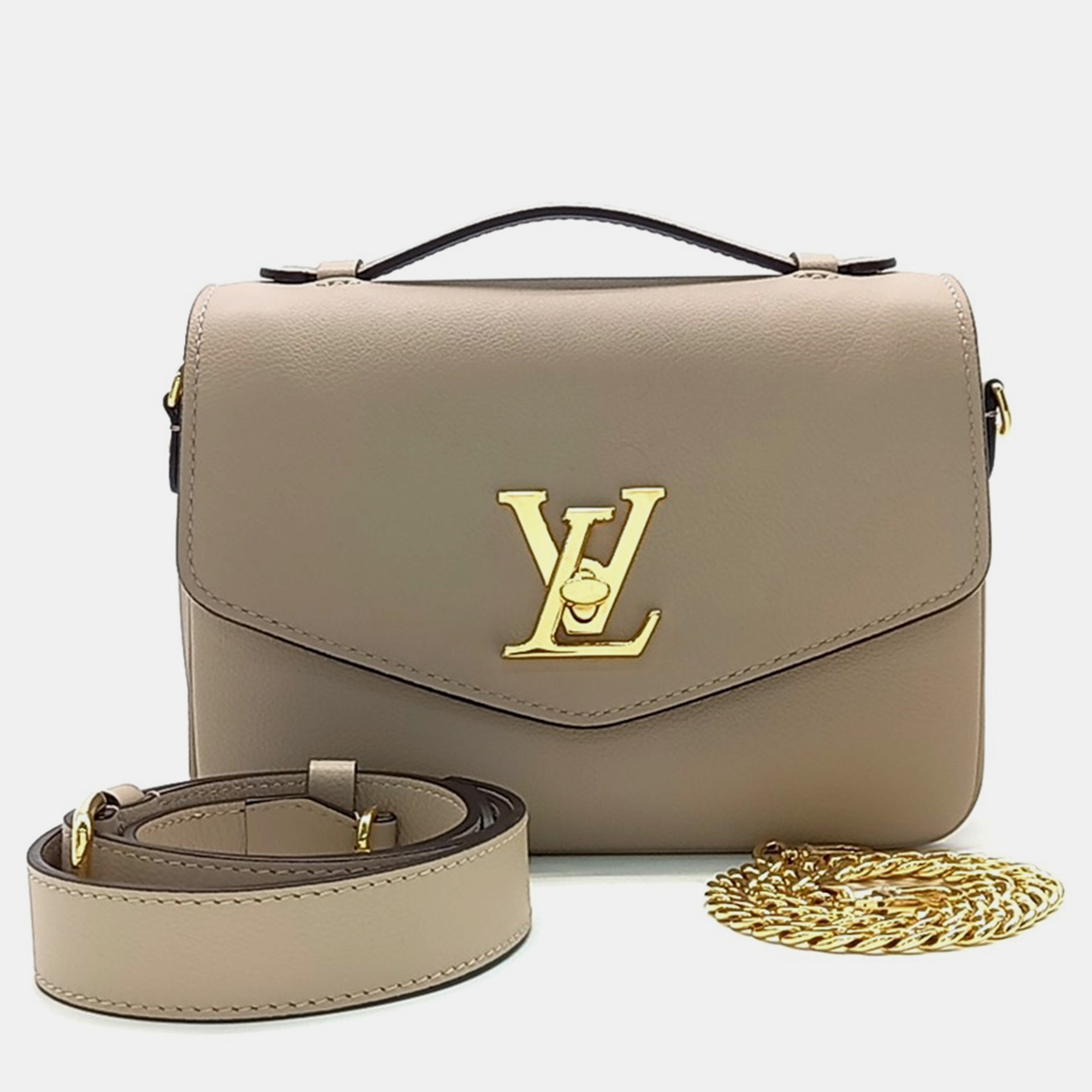 

Louis Vuitton Lock Me Oxford Bag, Beige