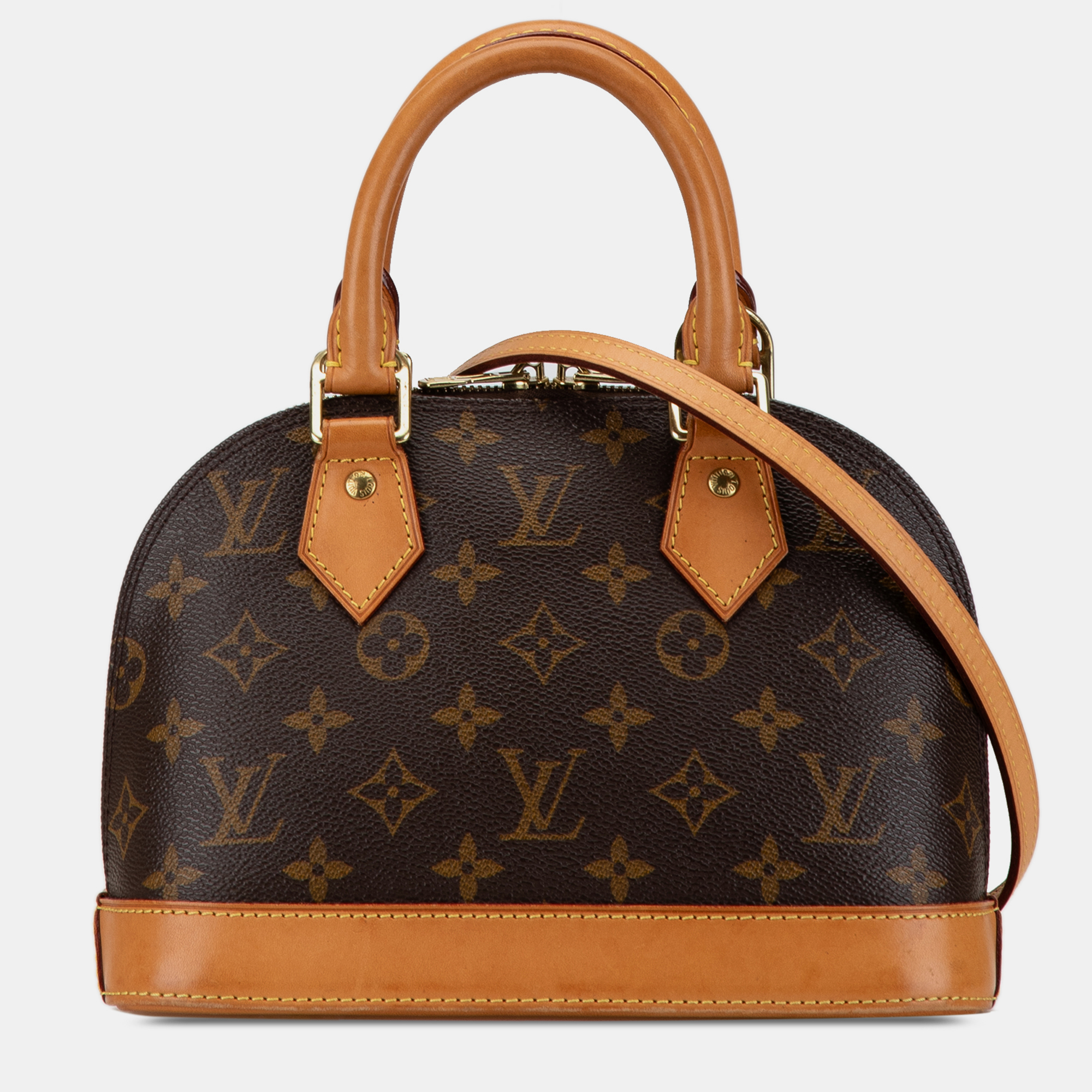 

Louis Vuitton Brown Monogram Alma BB